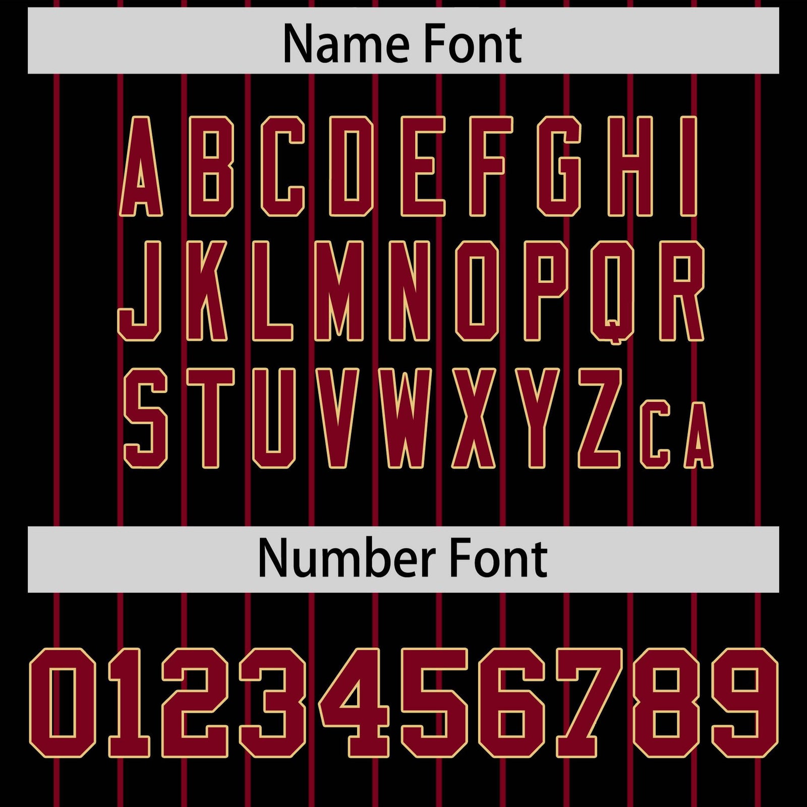 Custom Crimson Black Pinstripe Personalized Two-Tone Authentic Baseball Jersey