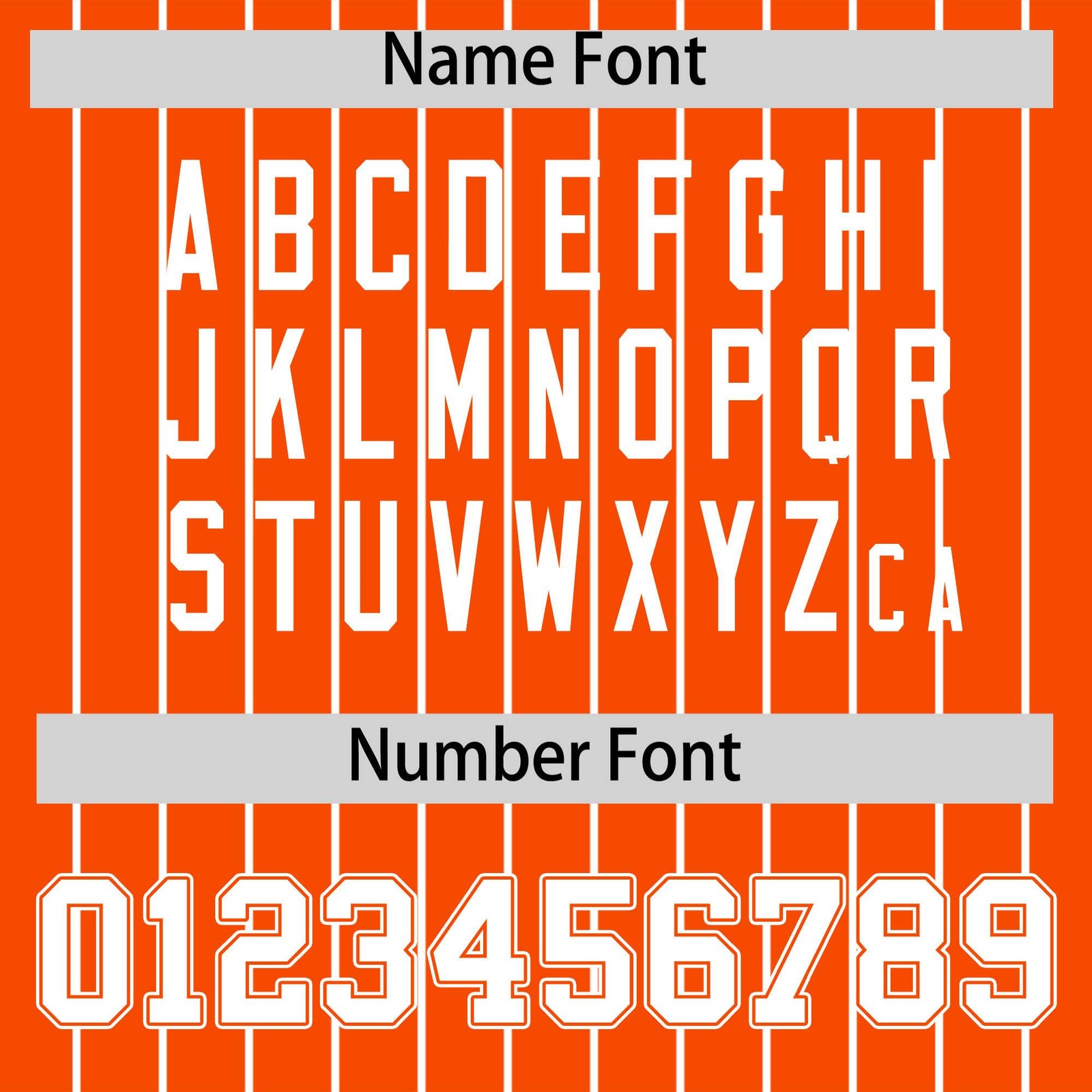 Custom White Orange Pinstripe Personalized Two-Tone Authentic Baseball Jersey