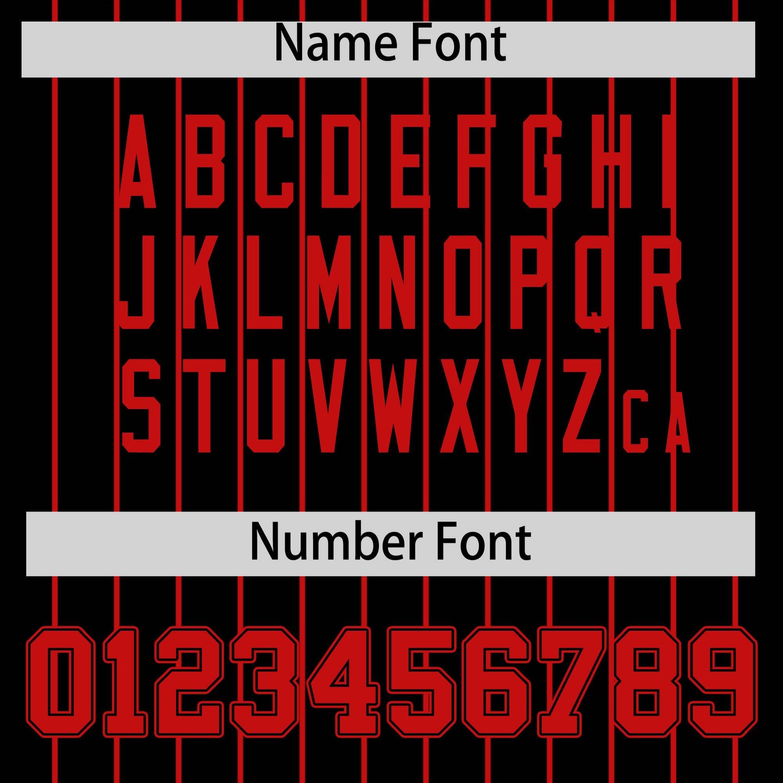 Custom Red Black Pinstripe Personalized Two-Tone Authentic Baseball Jersey