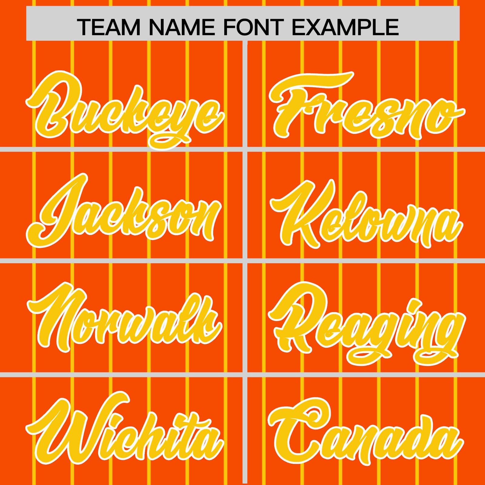 Custom Orange Gold Pinstripe Personalized Two-Tone Authentic Baseball Jersey