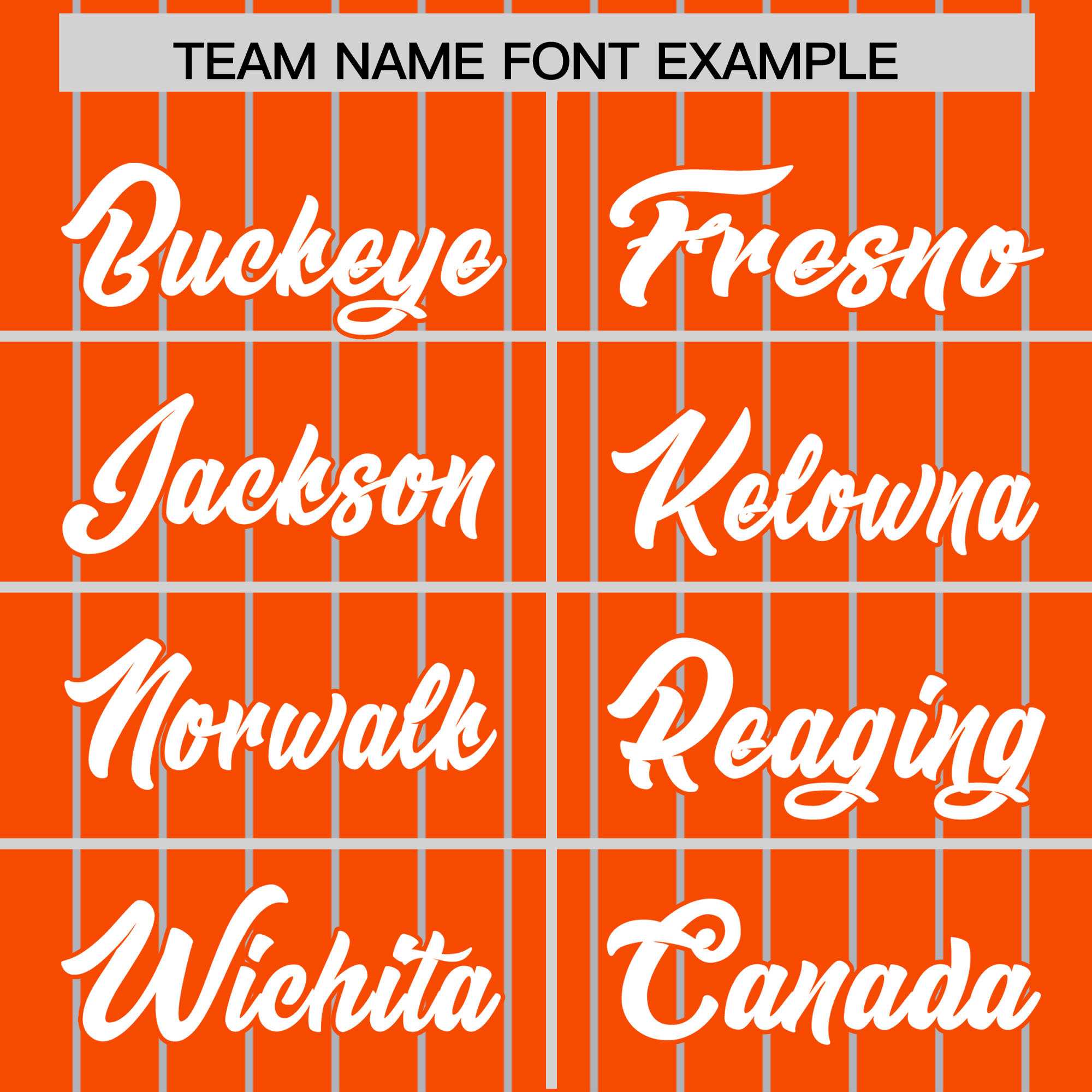 Custom Orange Gray Pinstripe Personalized Two-Tone Authentic Baseball Jersey