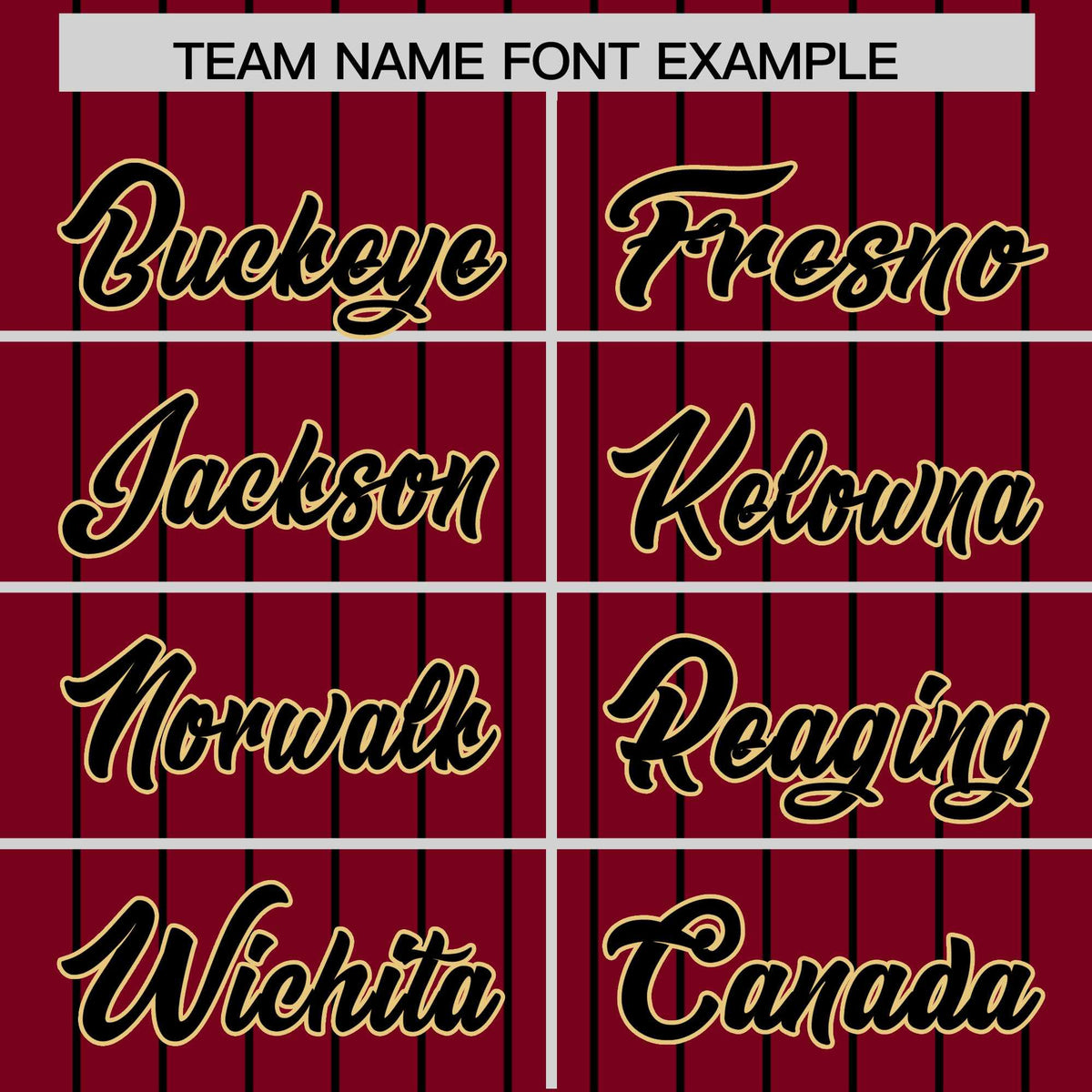 Custom Crimson Black Pinstripe Personalized Two-Tone Authentic Baseball Jersey