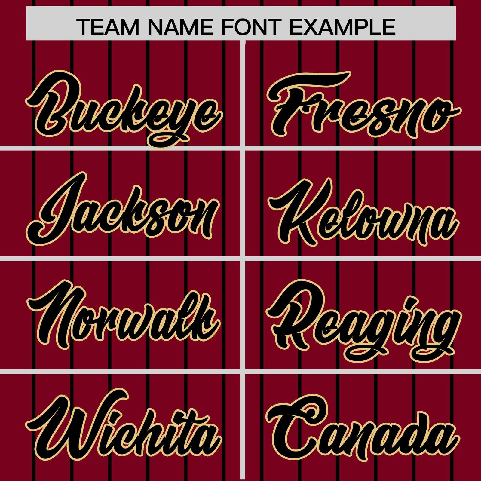 Custom Crimson Black Pinstripe Personalized Two-Tone Authentic Baseball Jersey