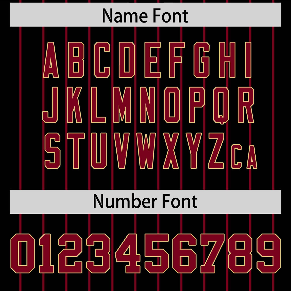 Custom Crimson Black Pinstripe Personalized Two-Tone Authentic Baseball Jersey