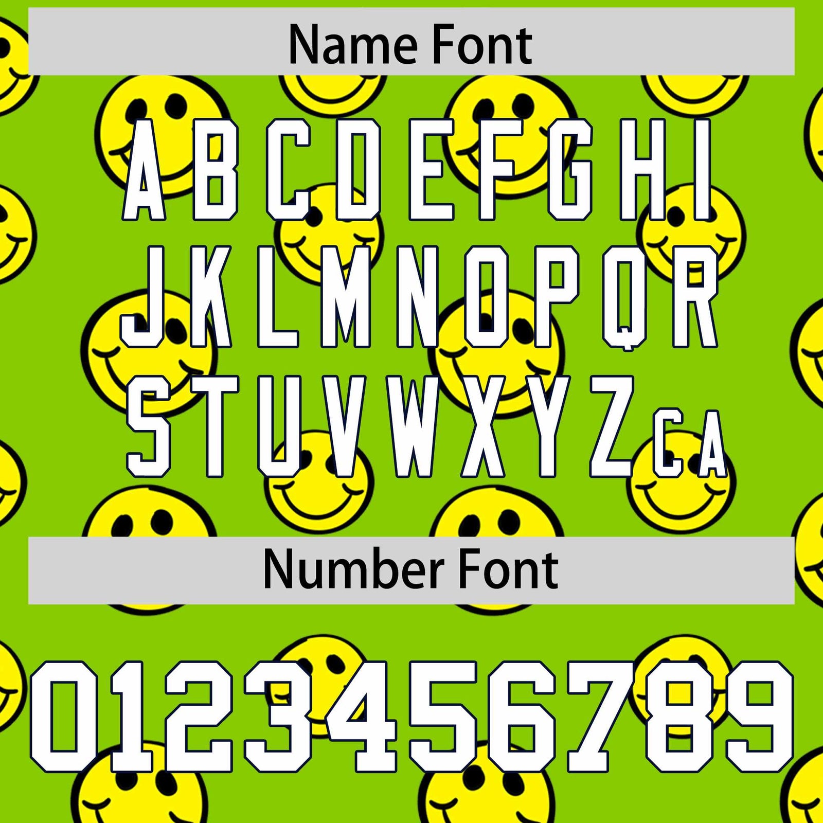 Custom Navy Neon Green Graffiti Gradient Pattern Authentic Smile Baseball Jersey