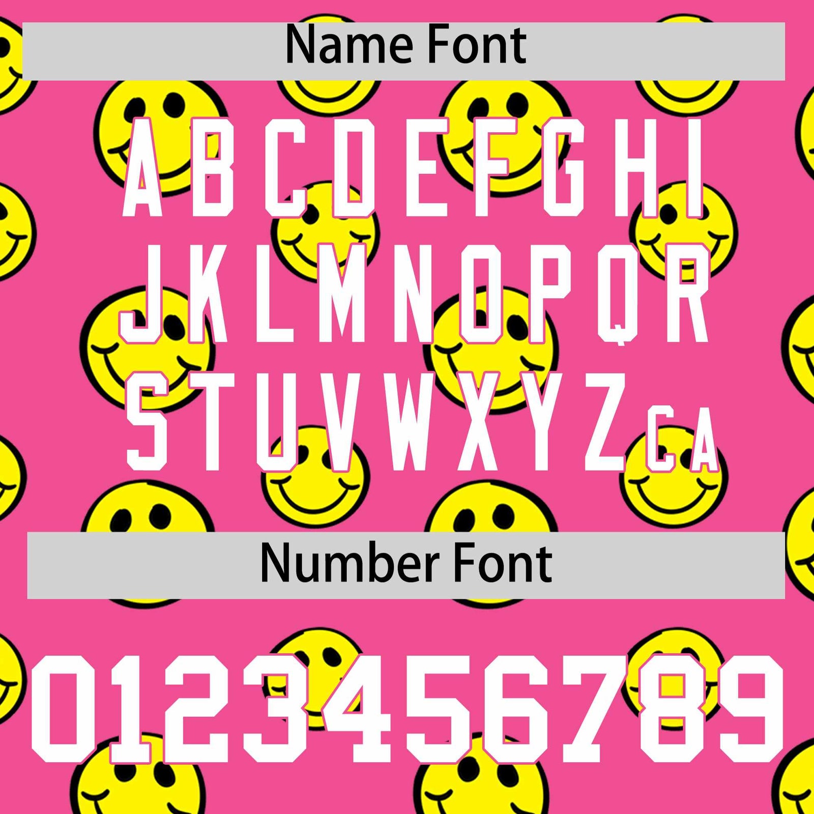 Custom Gold Pink Graffiti Gradient Pattern Authentic Smile Baseball Jersey