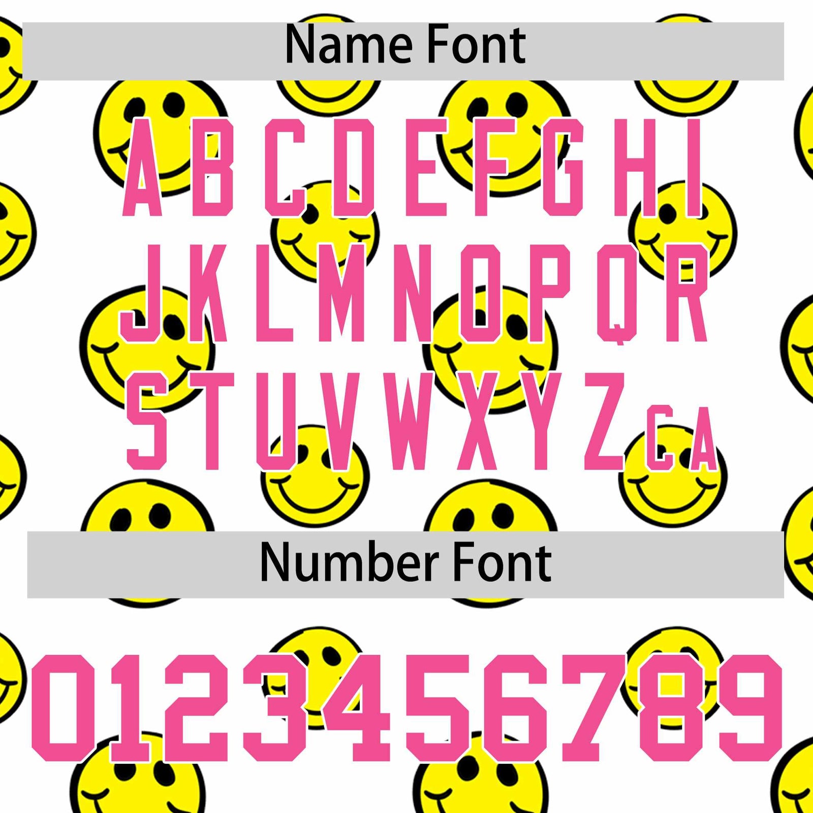 Custom Pink White Graffiti Gradient Pattern Authentic Smile Baseball Jersey