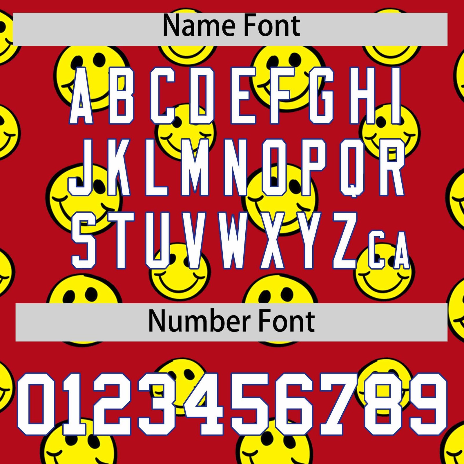 Custom Royal Red Graffiti Gradient Pattern Authentic Smile Baseball Jersey