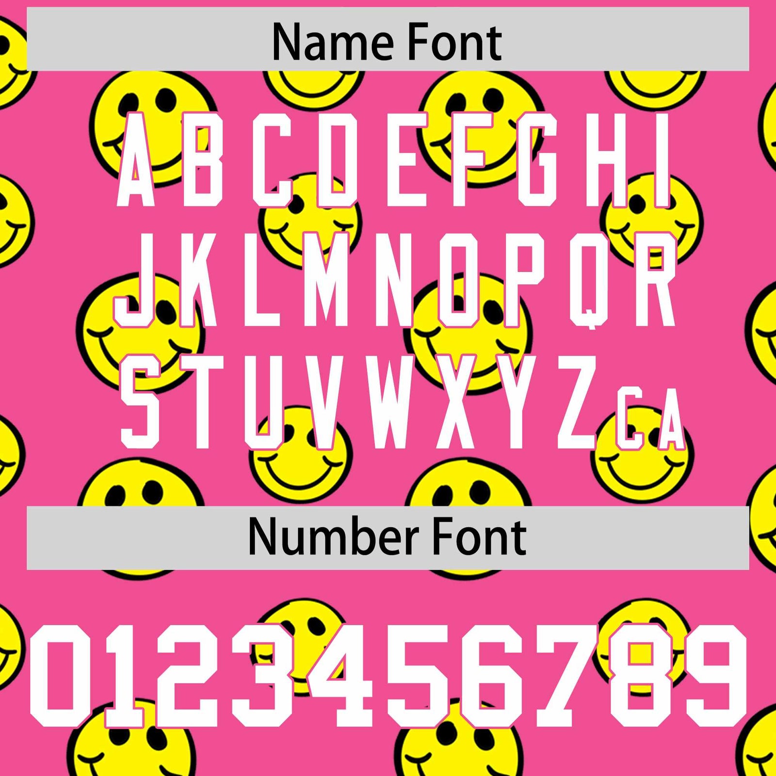 Custom Gold Pink Graffiti Gradient Pattern Authentic Smile Baseball Jersey