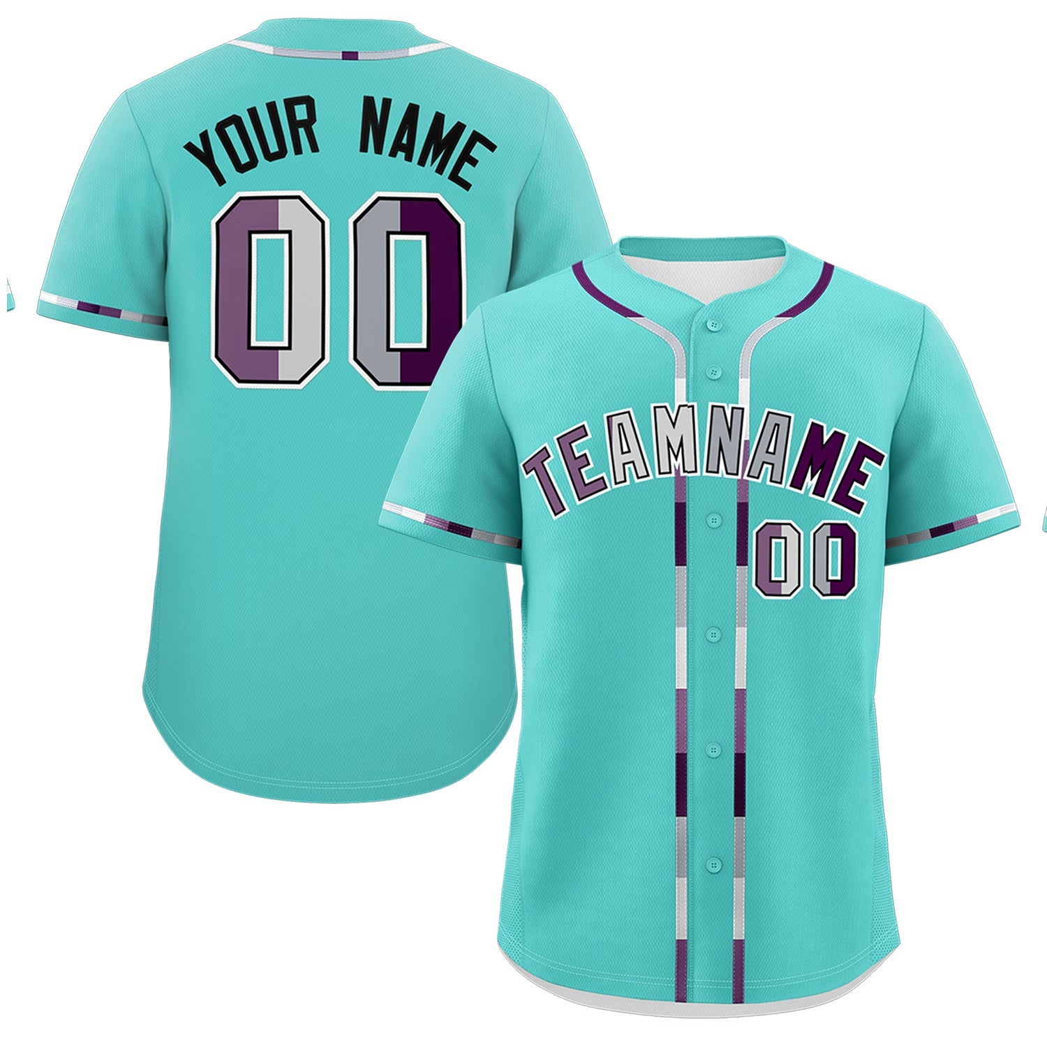 Custom Bright Green Genderless For Pride Month Classic Style Baseball Jersey| KXKSHOP