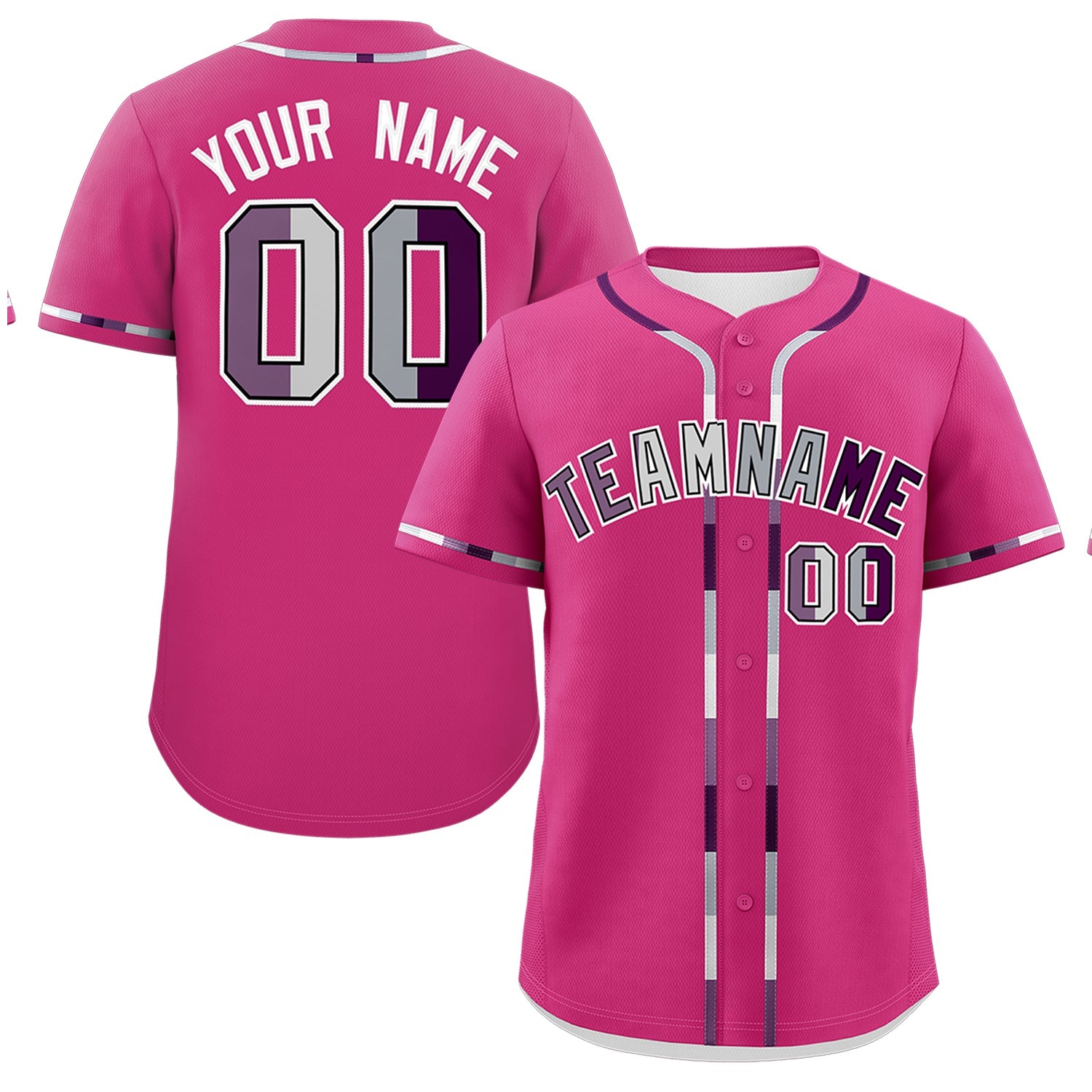 Custom Rose Red Genderless For Pride Month Classic Style Baseball Jersey| KXKSHOP