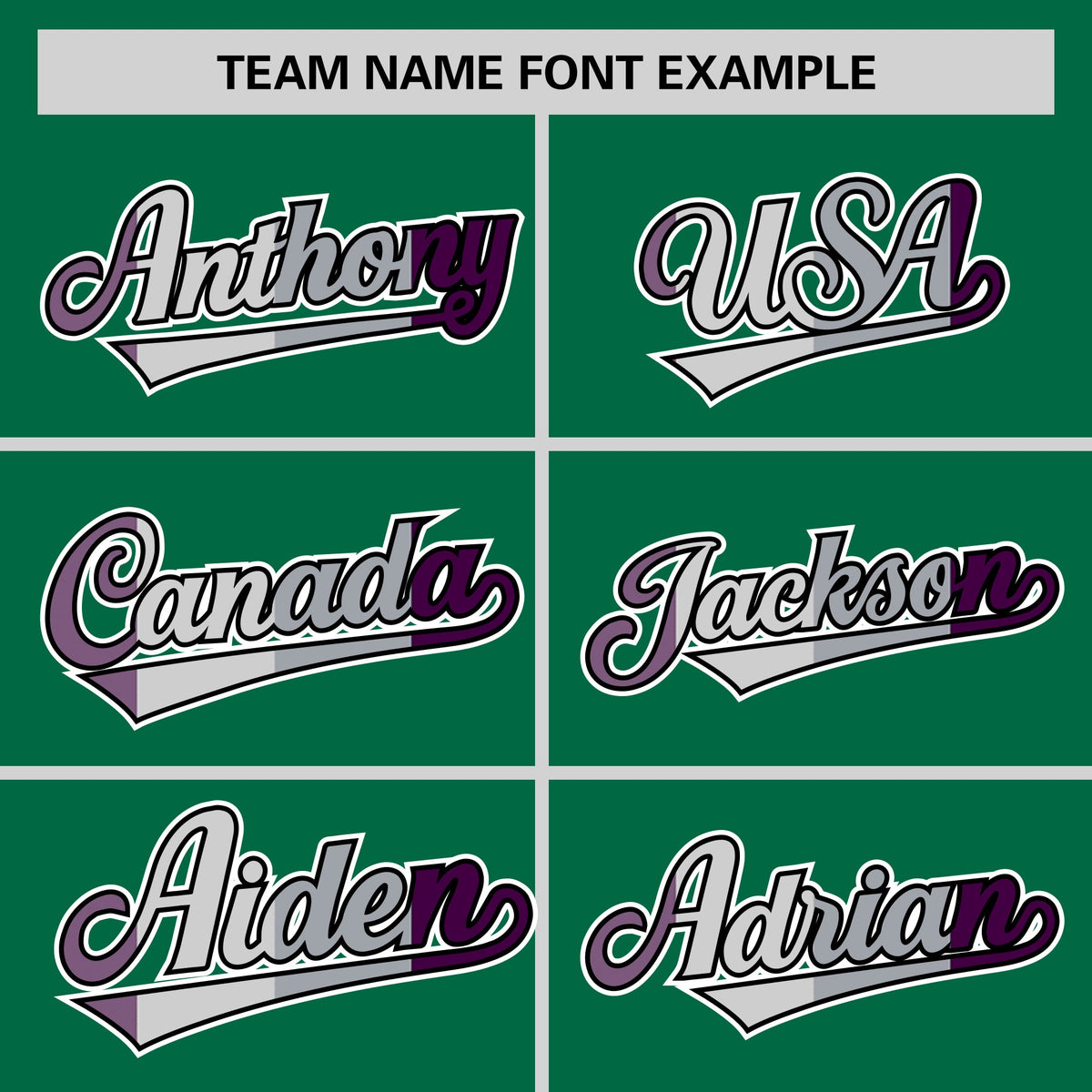Custom Kelly Green Purple Genderless For Pride Month Classic Style Baseball Jersey| KXKSHOP