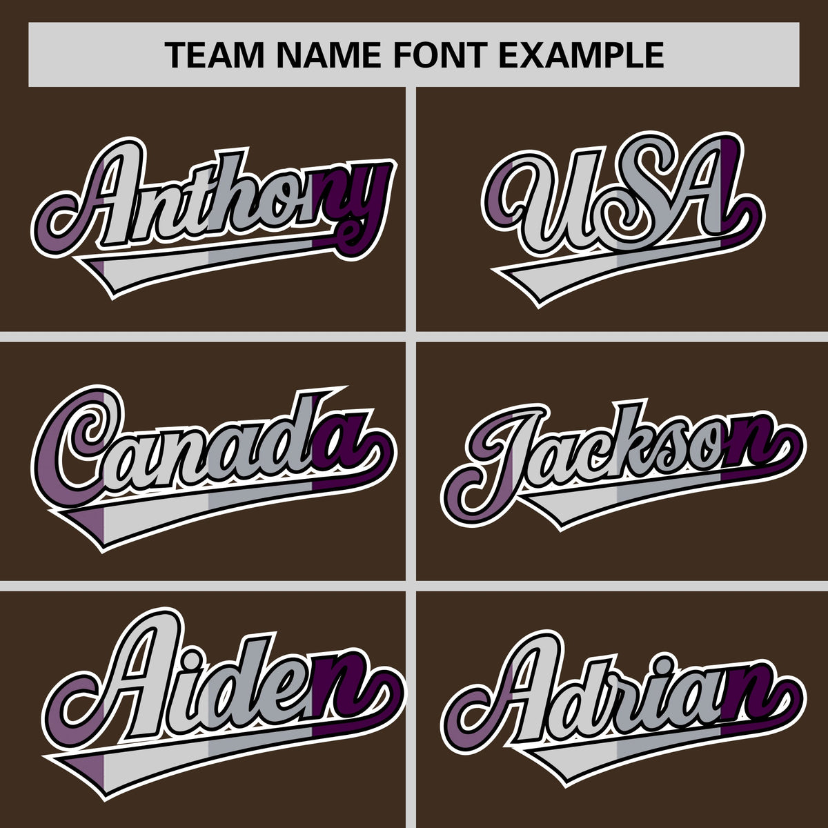 Custom Brown Purple Genderless For Pride Month Classic Style Baseball Jersey| KXKSHOP