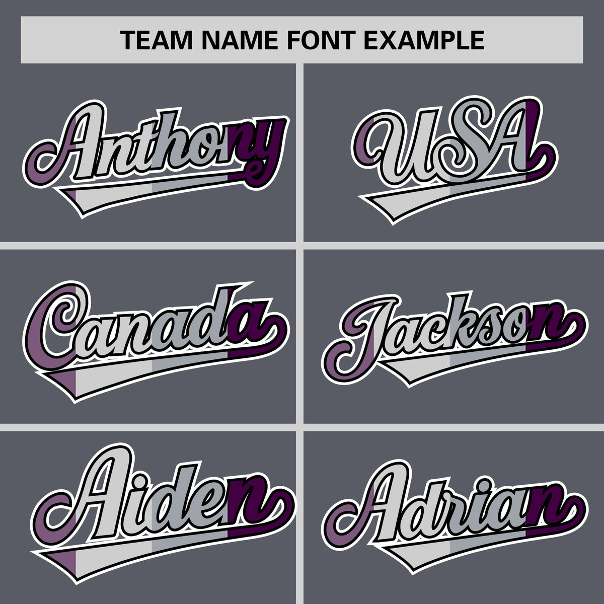 Custom Dark Gray Purple Genderless For Pride Month Classic Style Baseball Jersey| KXKSHOP