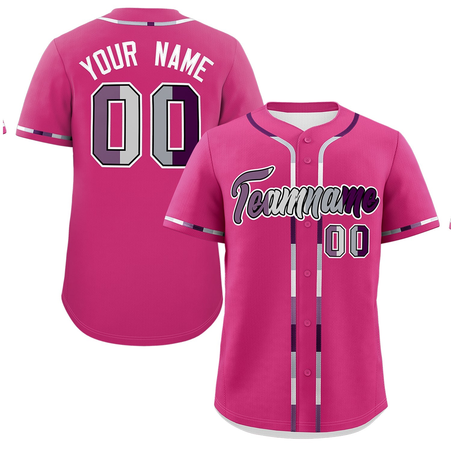 Custom Rose Red Genderless For Pride Month Classic Style Baseball Jersey| KXKSHOP