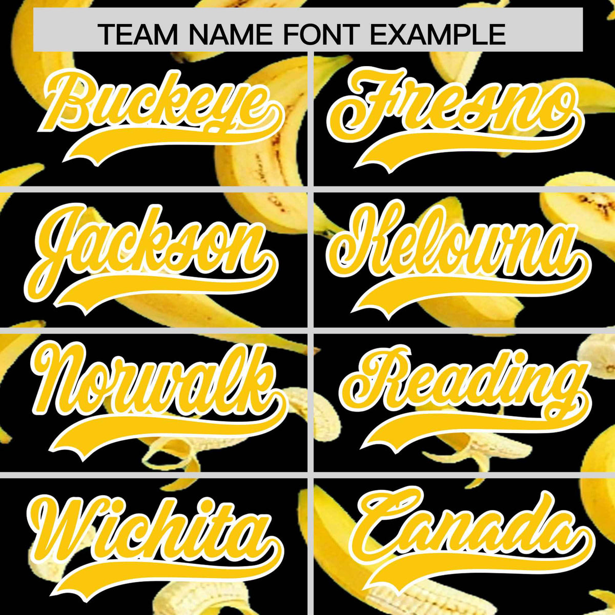 Custom Black Banana Graffiti Pattern Fashion Authentic Baseball Jersey | Graffiti Pattern | Embroidery&Dye-sublimation printing | KXKSHOP