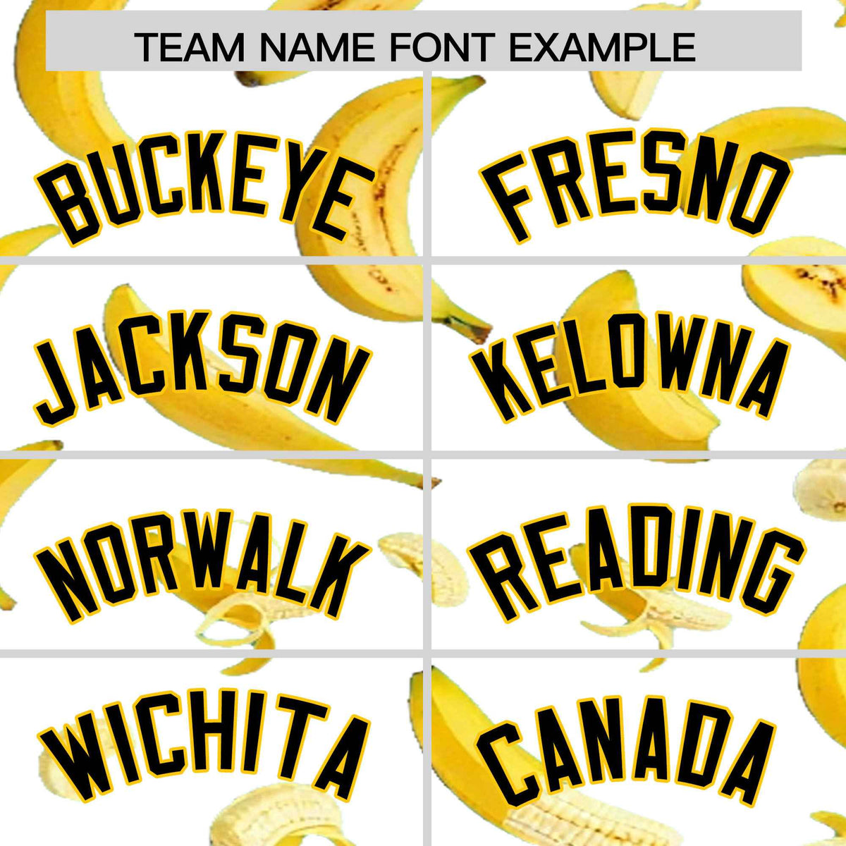 Custom White Banana Graffiti Pattern Fashion Authentic Baseball Jersey | Graffiti Pattern | Embroidery&Dye-sublimation printing | KXKSHOP