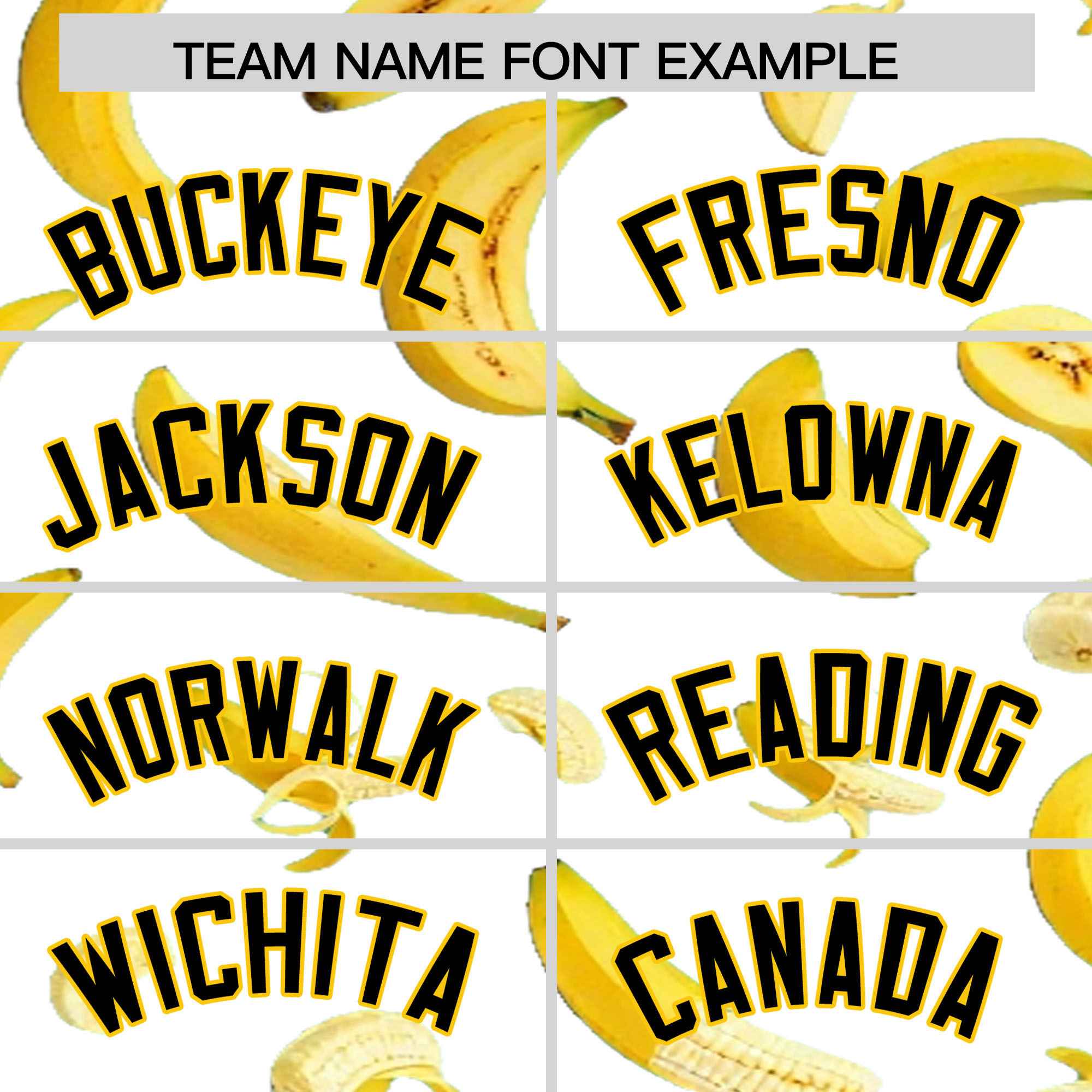 Custom White Banana Graffiti Pattern Fashion Authentic Baseball Jersey | Graffiti Pattern | Embroidery&Dye-sublimation printing | KXKSHOP