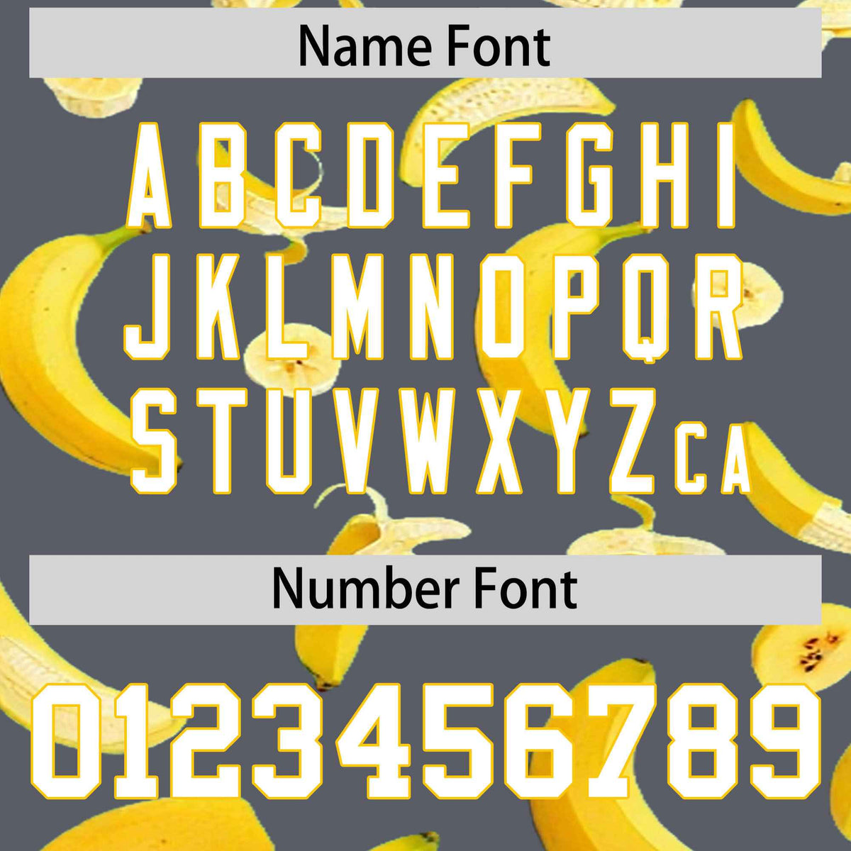 Custom Gray Banana Graffiti Pattern Fashion Authentic Baseball Jersey | Graffiti Pattern | Embroidery&Dye-sublimation printing | KXKSHOP