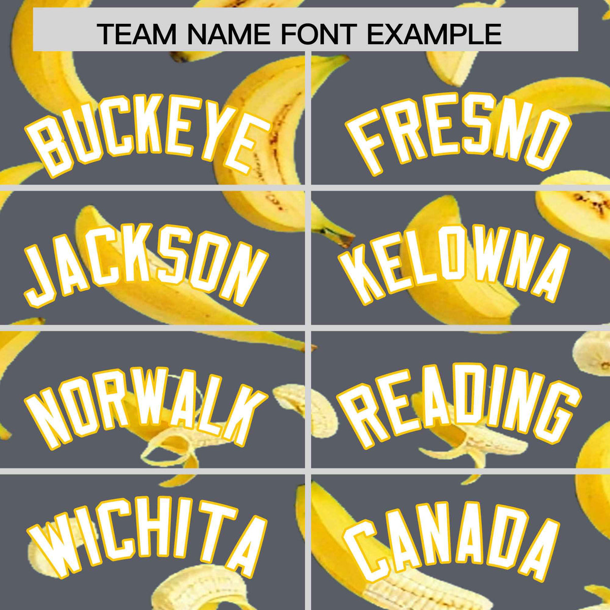 Custom Gray Banana Graffiti Pattern Fashion Authentic Baseball Jersey | Graffiti Pattern | Embroidery&Dye-sublimation printing | KXKSHOP