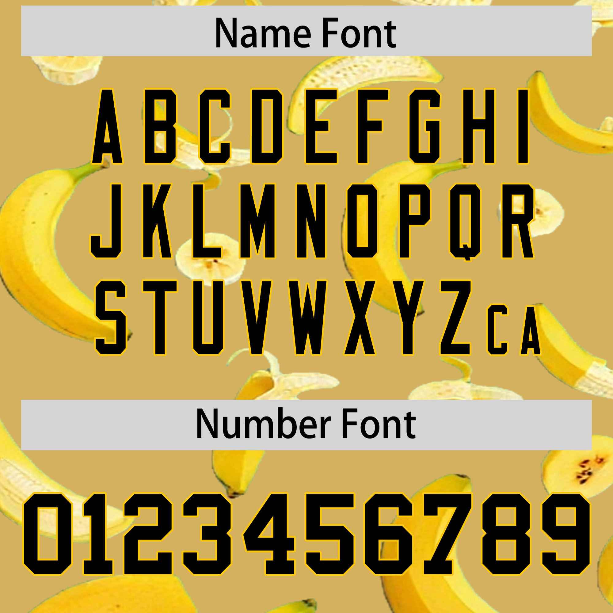 Custom Old Gold Banana Graffiti Pattern Fashion Authentic Baseball Jersey | Graffiti Pattern | Embroidery&Dye-sublimation printing | KXKSHOP