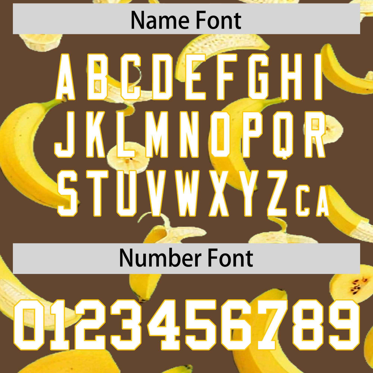 Custom Light Brown Banana Graffiti Pattern Fashion Authentic Baseball Jersey | Graffiti Pattern | Embroidery&amp;Dye-sublimation printing | KXKSHOP