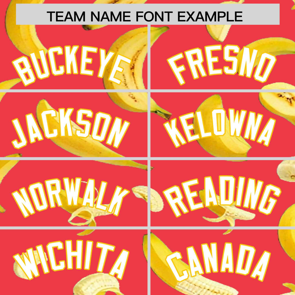 Custom Light Red Banana Graffiti Pattern Fashion Authentic Baseball Jersey | Graffiti Pattern | Embroidery&amp;Dye-sublimation printing | KXKSHOP