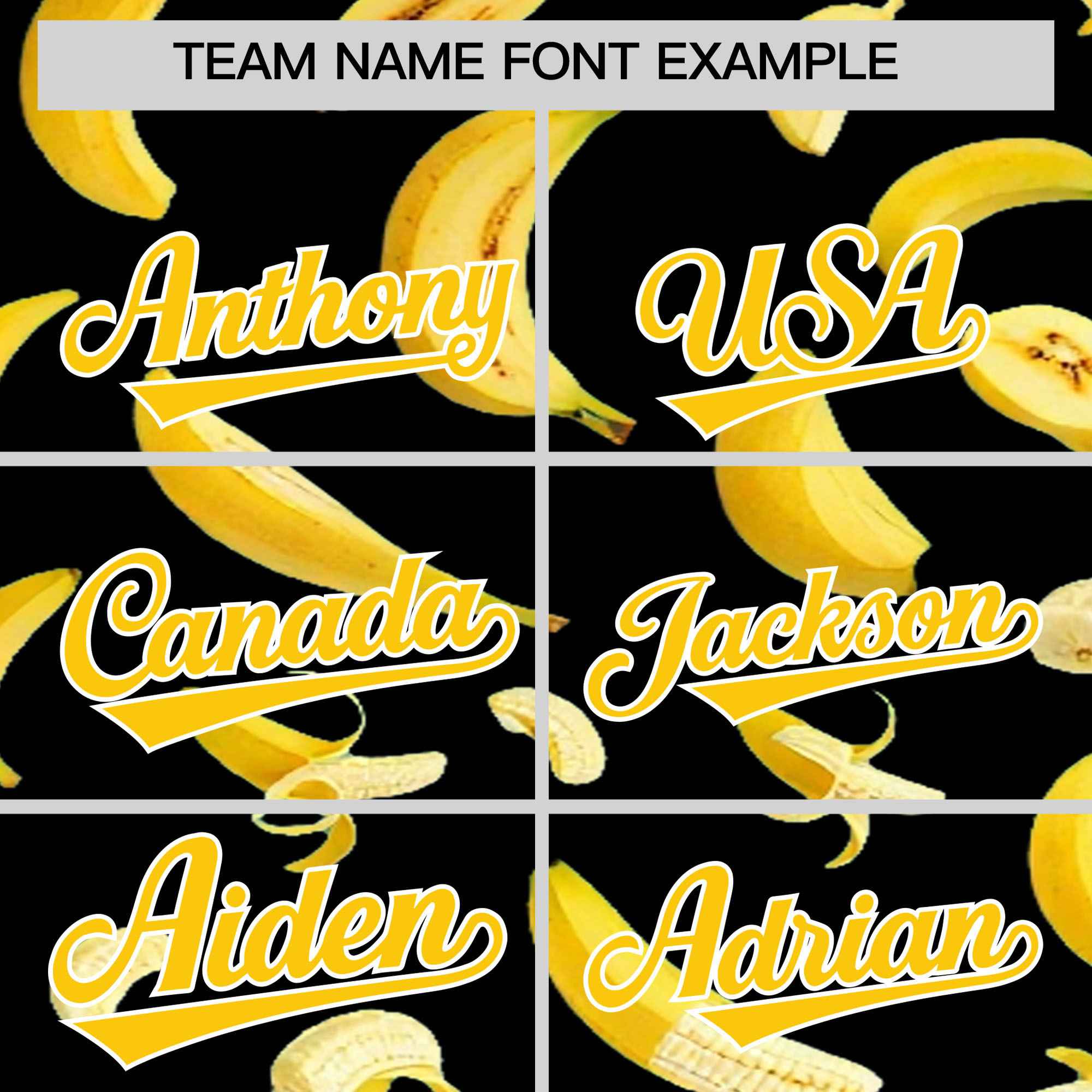 Custom Black Banana Graffiti Pattern Fashion Authentic Baseball Jersey | Graffiti Pattern | Embroidery&Dye-sublimation printing | KXKSHOP