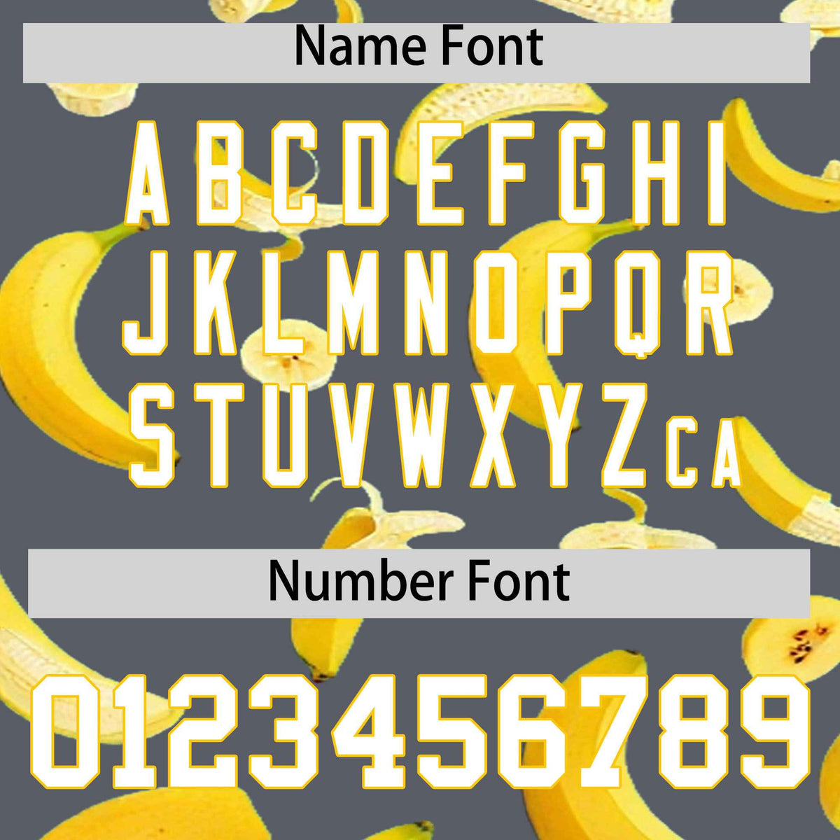 Custom Gray Banana Graffiti Pattern Fashion Authentic Baseball Jersey | Graffiti Pattern | Embroidery&Dye-sublimation printing | KXKSHOP