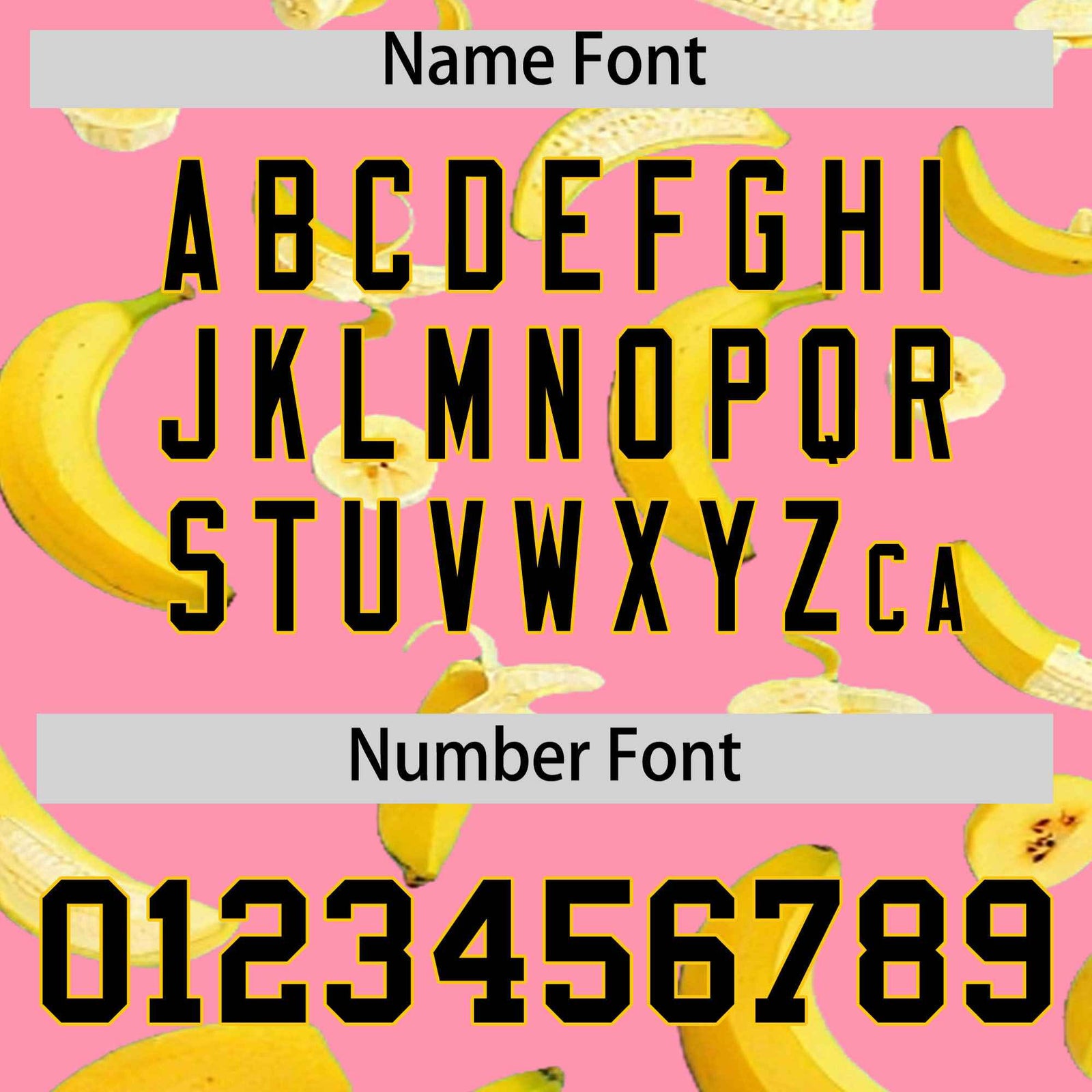 Custom Light Pink Banana Graffiti Pattern Fashion Authentic Baseball Jersey | Graffiti Pattern | Embroidery&Dye-sublimation printing | KXKSHOP