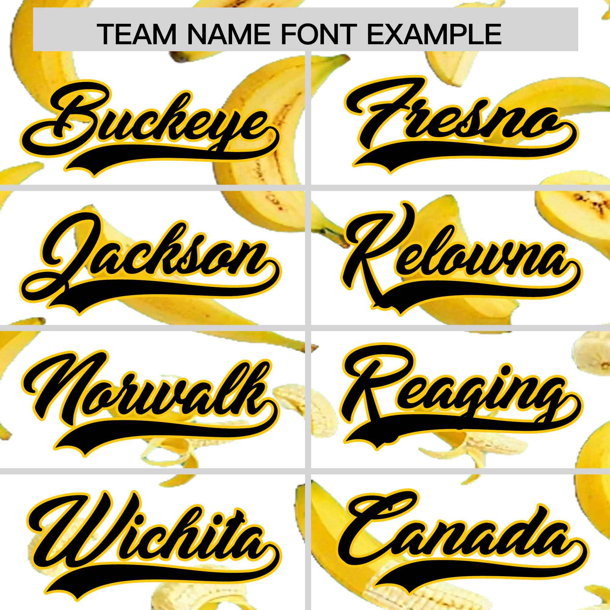 Custom White Banana Graffiti Pattern Fashion Authentic Baseball Jersey | Graffiti Pattern | Embroidery&Dye-sublimation printing | KXKSHOP