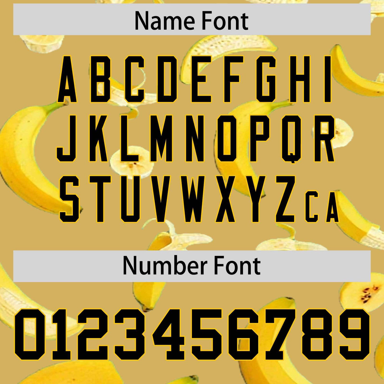 Custom Old Gold Banana Graffiti Pattern Fashion Authentic Baseball Jersey | Graffiti Pattern | Embroidery&Dye-sublimation printing | KXKSHOP