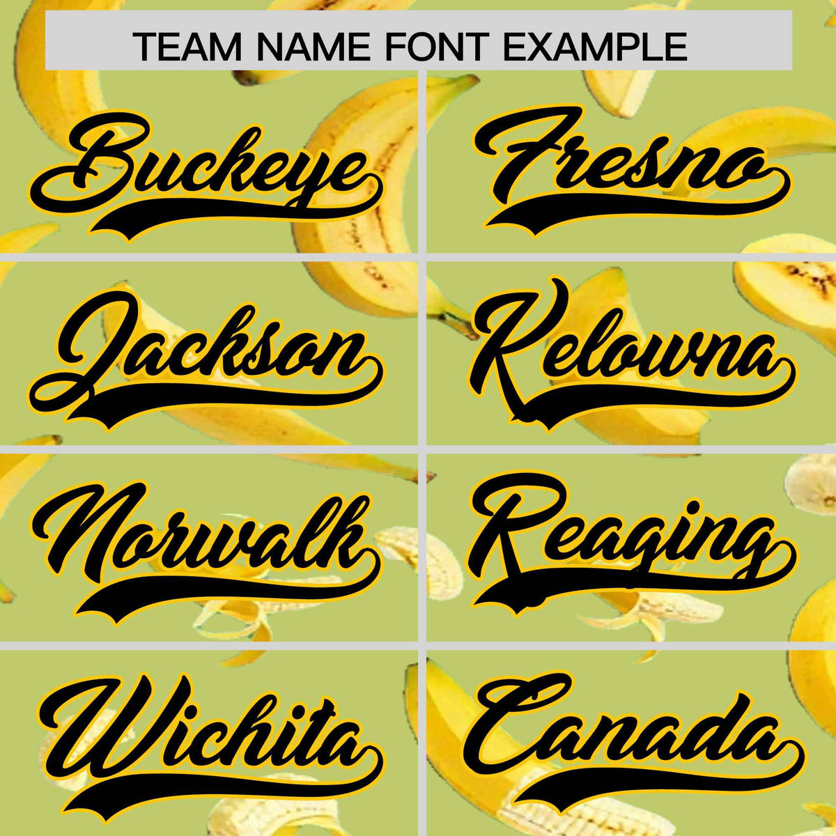 Custom Champagne Banana Graffiti Pattern Fashion Authentic Baseball Jersey | Graffiti Pattern | Embroidery&amp;Dye-sublimation printing | KXKSHOP