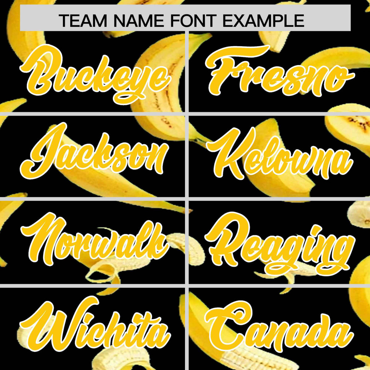 Custom Black Banana Graffiti Pattern Fashion Authentic Baseball Jersey | Graffiti Pattern | Embroidery&Dye-sublimation printing | KXKSHOP