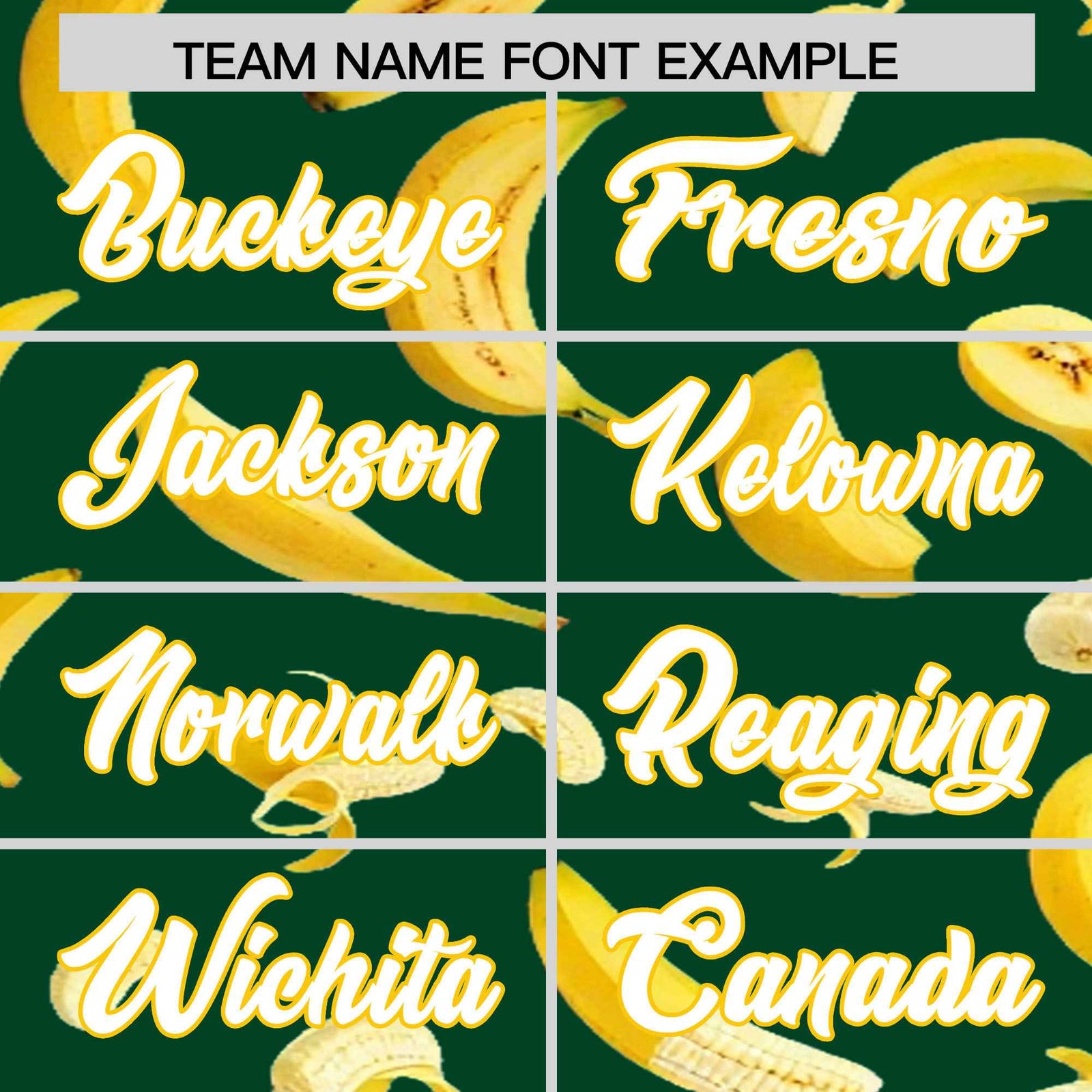 Custom Green Banana Graffiti Pattern Fashion Authentic Baseball Jersey | Graffiti Pattern | Embroidery&Dye-sublimation printing | KXKSHOP