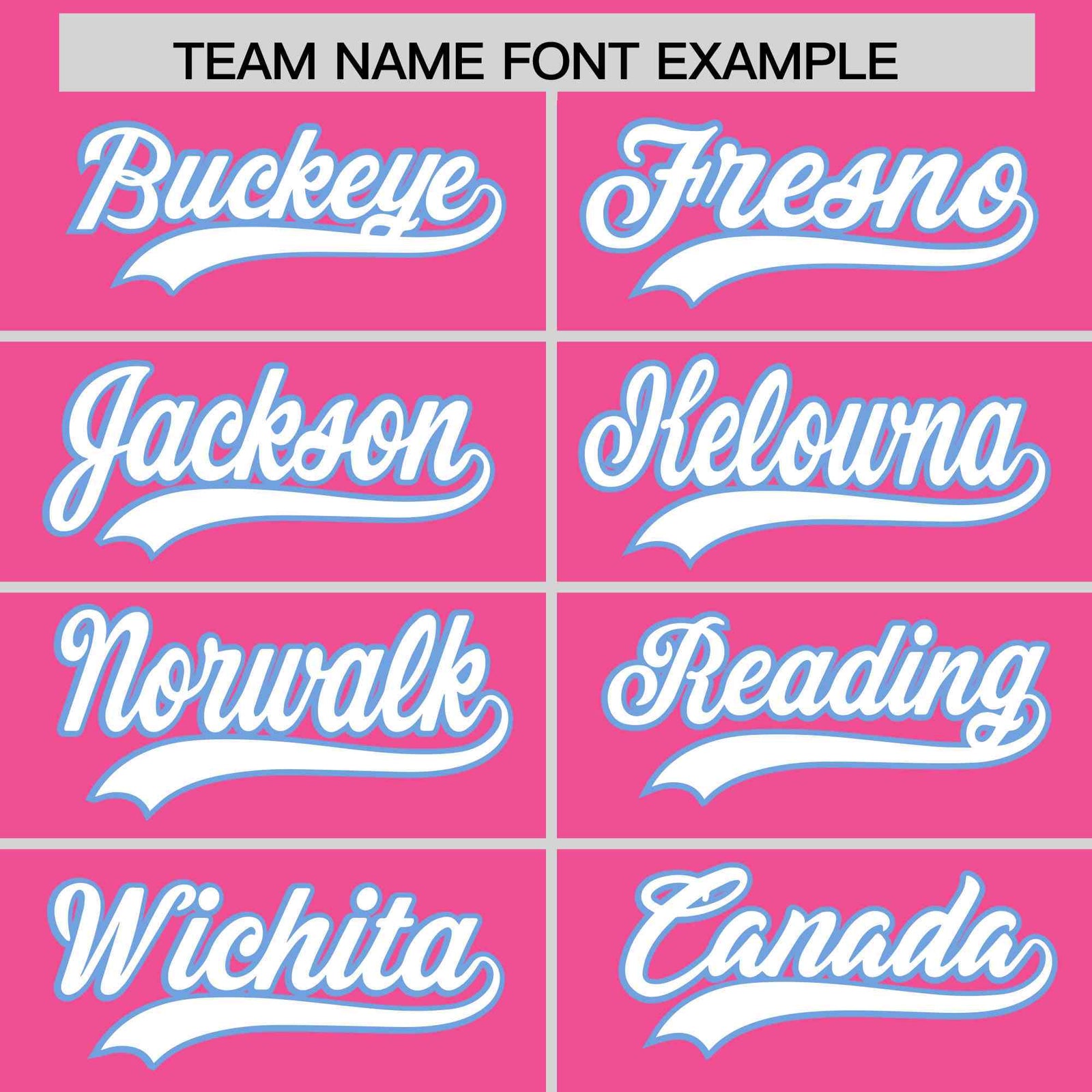 Custom Pink Light Blue Star Pattern Thick Stripes Baseball Jersey