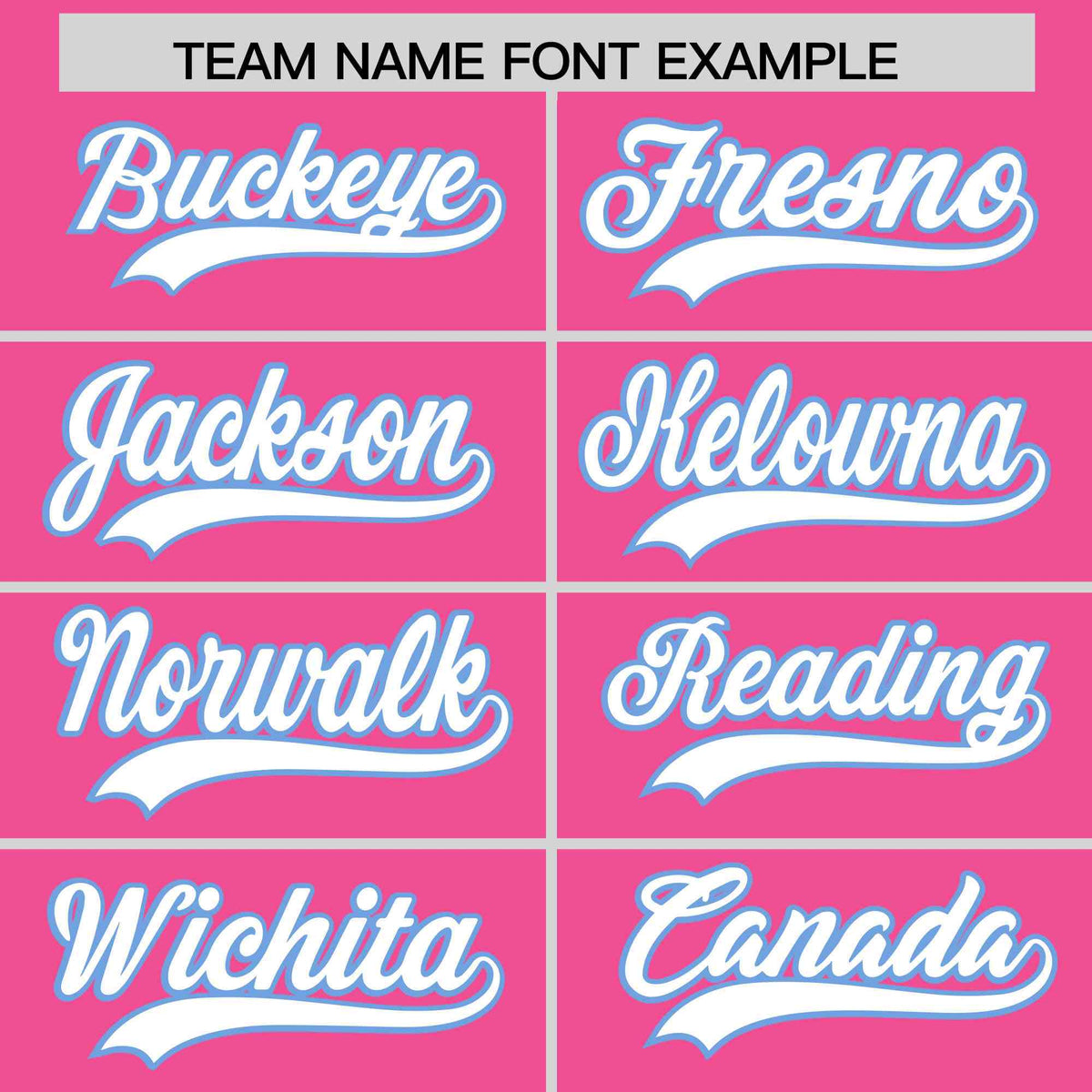 Custom Pink Light Blue Star Pattern Thick Stripes Baseball Jersey