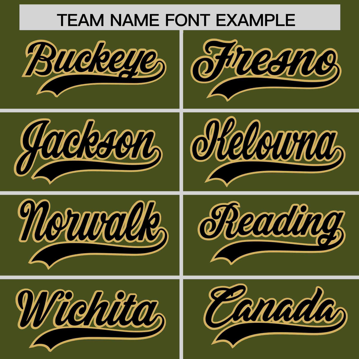 Custom Olive Old Gold Star Pattern Thick Stripes Baseball Jersey