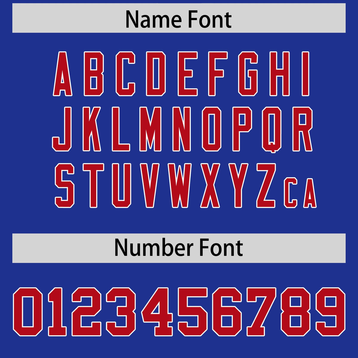 Custom Royal Blue White Star Pattern Thick Stripes Baseball Jersey