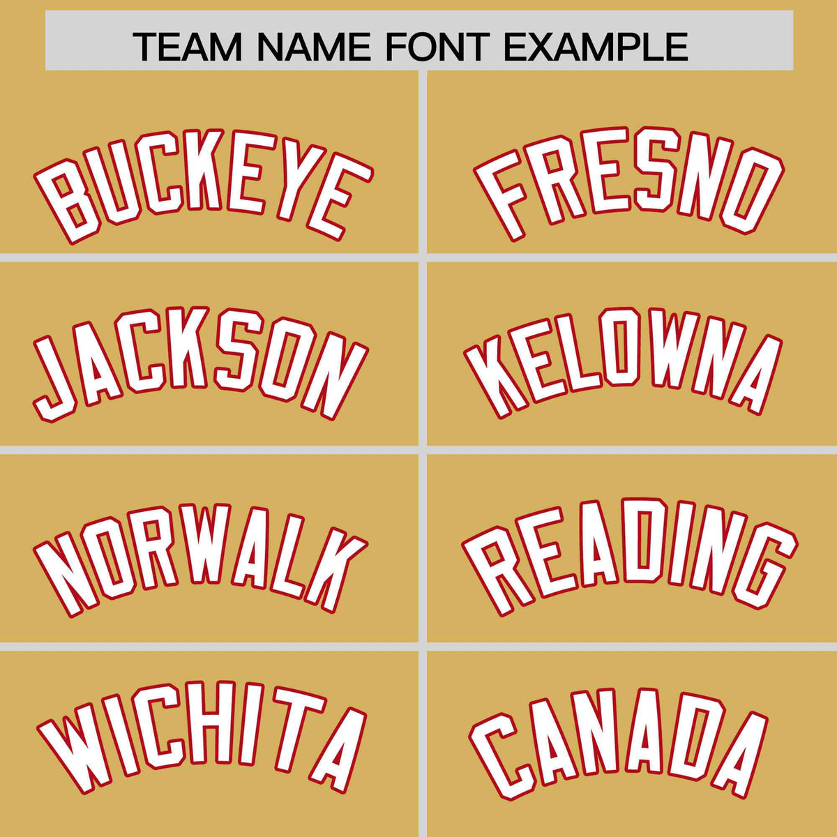 Custom Old Gold Red Star Pattern Thick Stripes Baseball Jersey