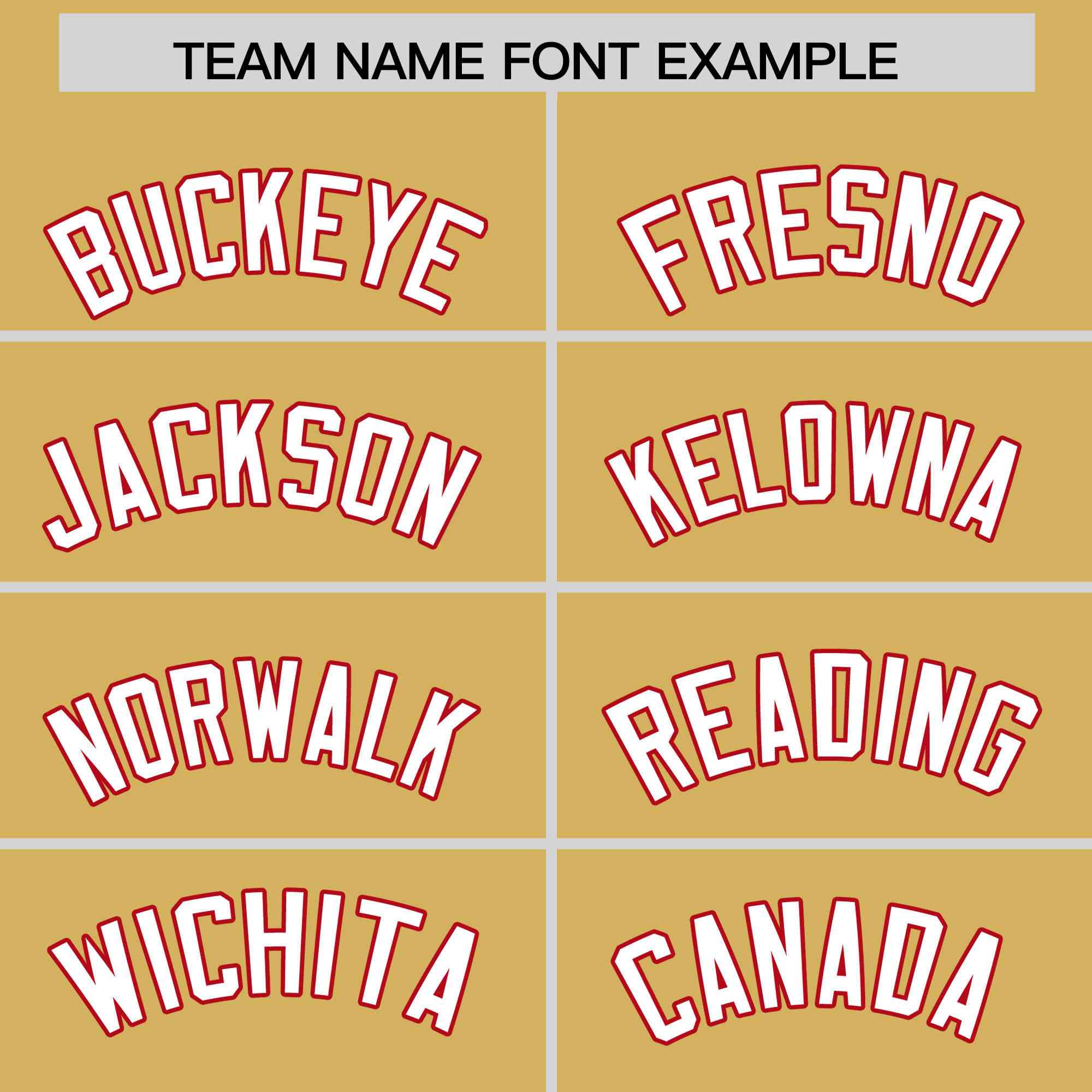 Custom Old Gold Red Star Pattern Thick Stripes Baseball Jersey