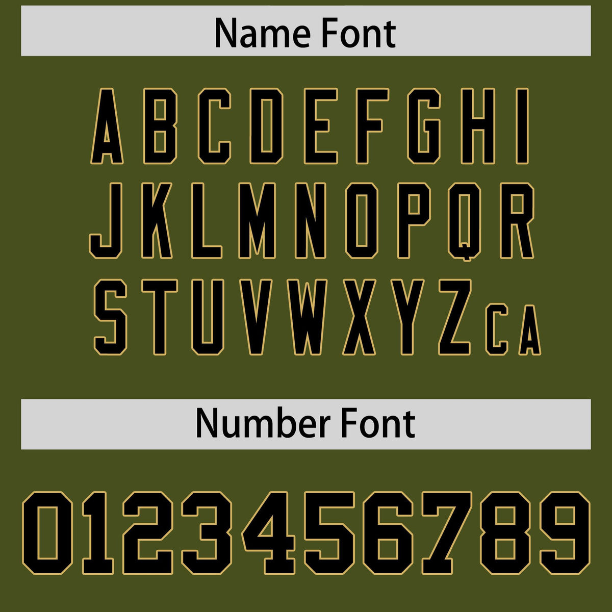 Custom Olive Old Gold Star Pattern Thick Stripes Baseball Jersey