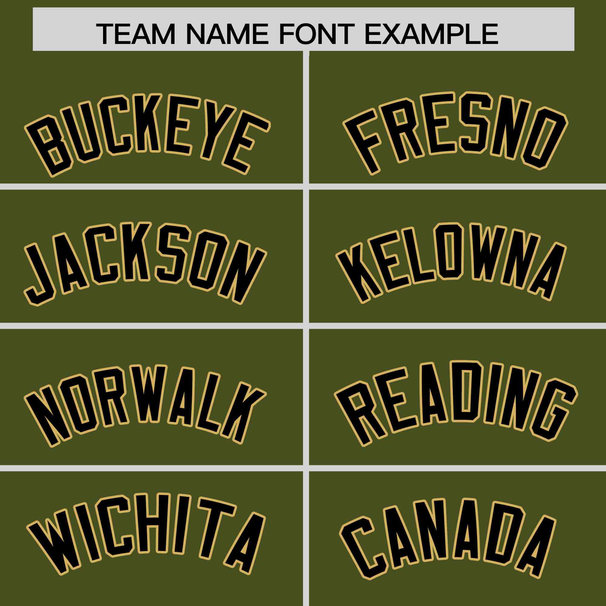 Custom Olive Old Gold Star Pattern Thick Stripes Baseball Jersey