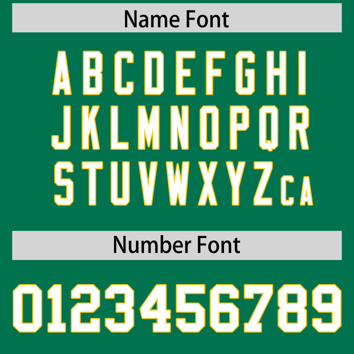 Custom Kelly Green Gold Star Pattern Thick Stripes Baseball Jersey