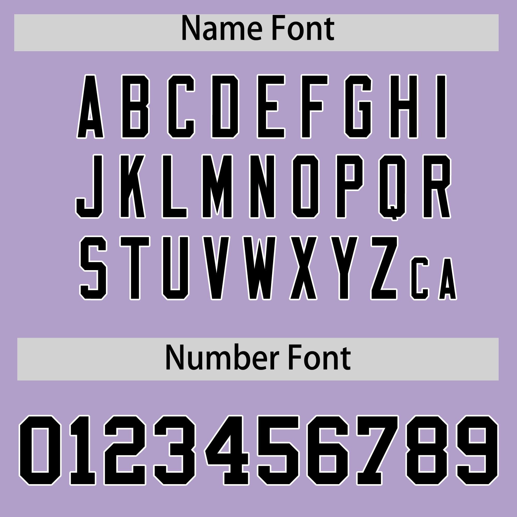 Custom Light Purple White Star Pattern Thick Stripes Baseball Jersey| KXKSHOP