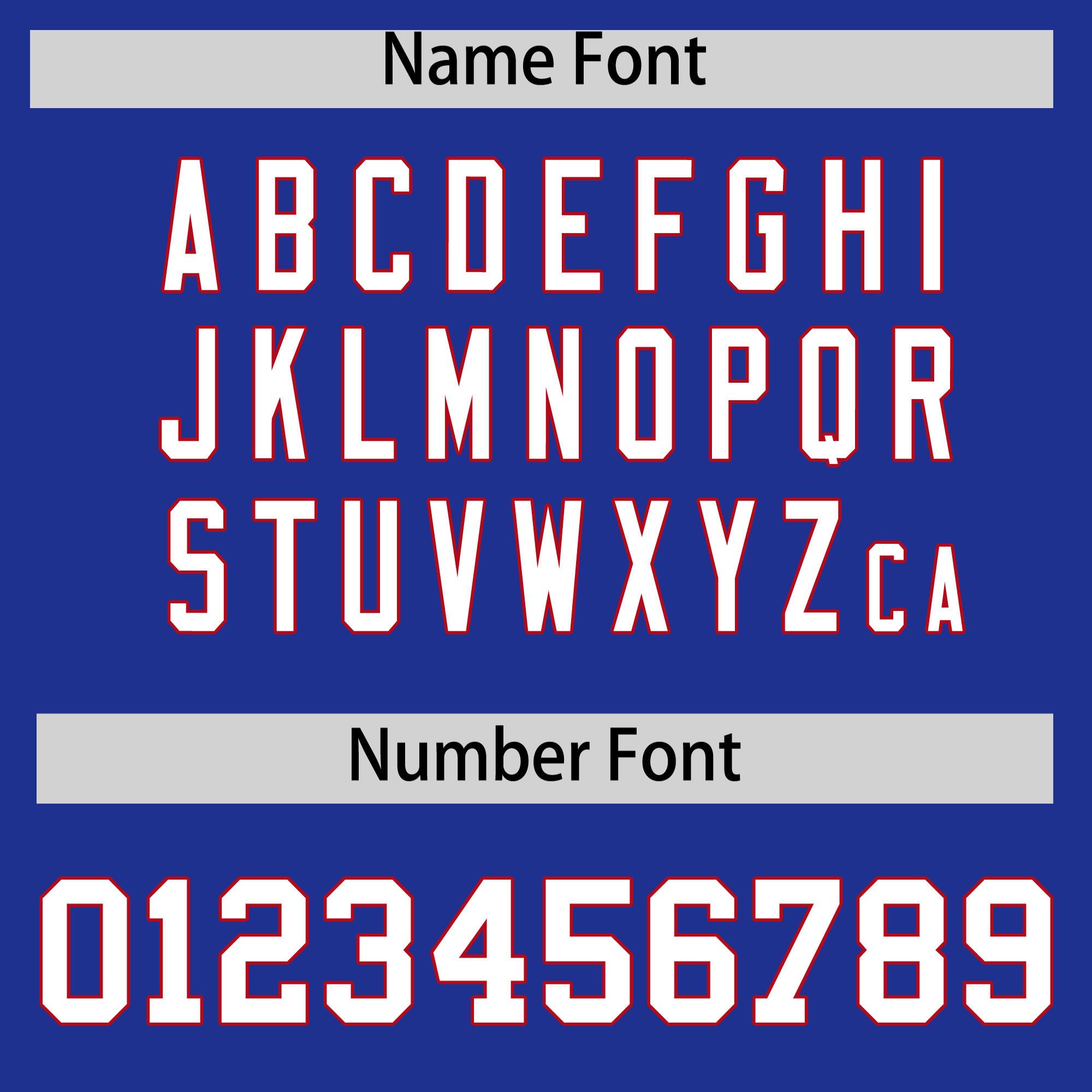 Custom Royal Blue Red Star Pattern Thick Stripes Baseball Jersey| KXKSHOP