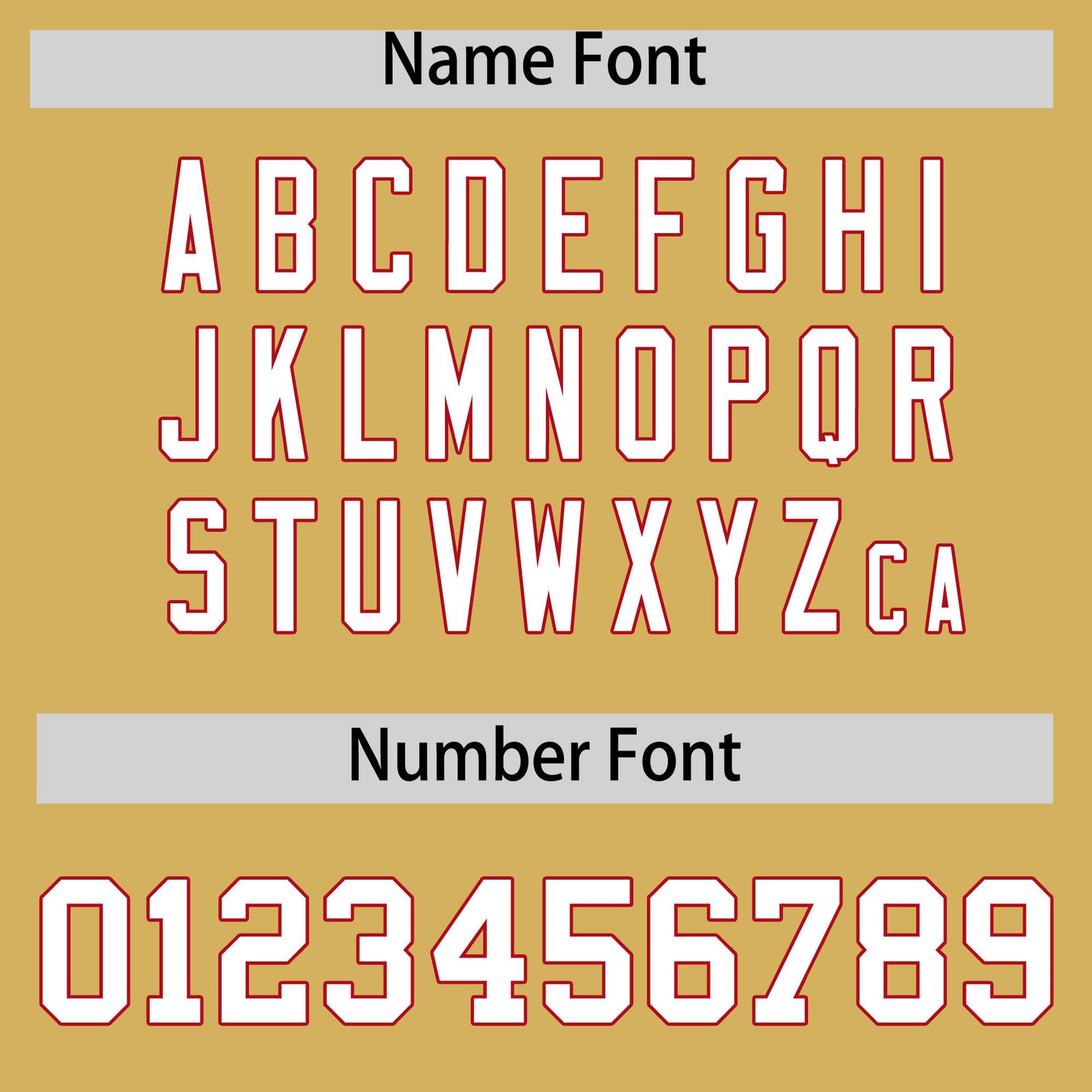 Custom Old Gold Red Star Pattern Thick Stripes Baseball Jersey| KXKSHOP