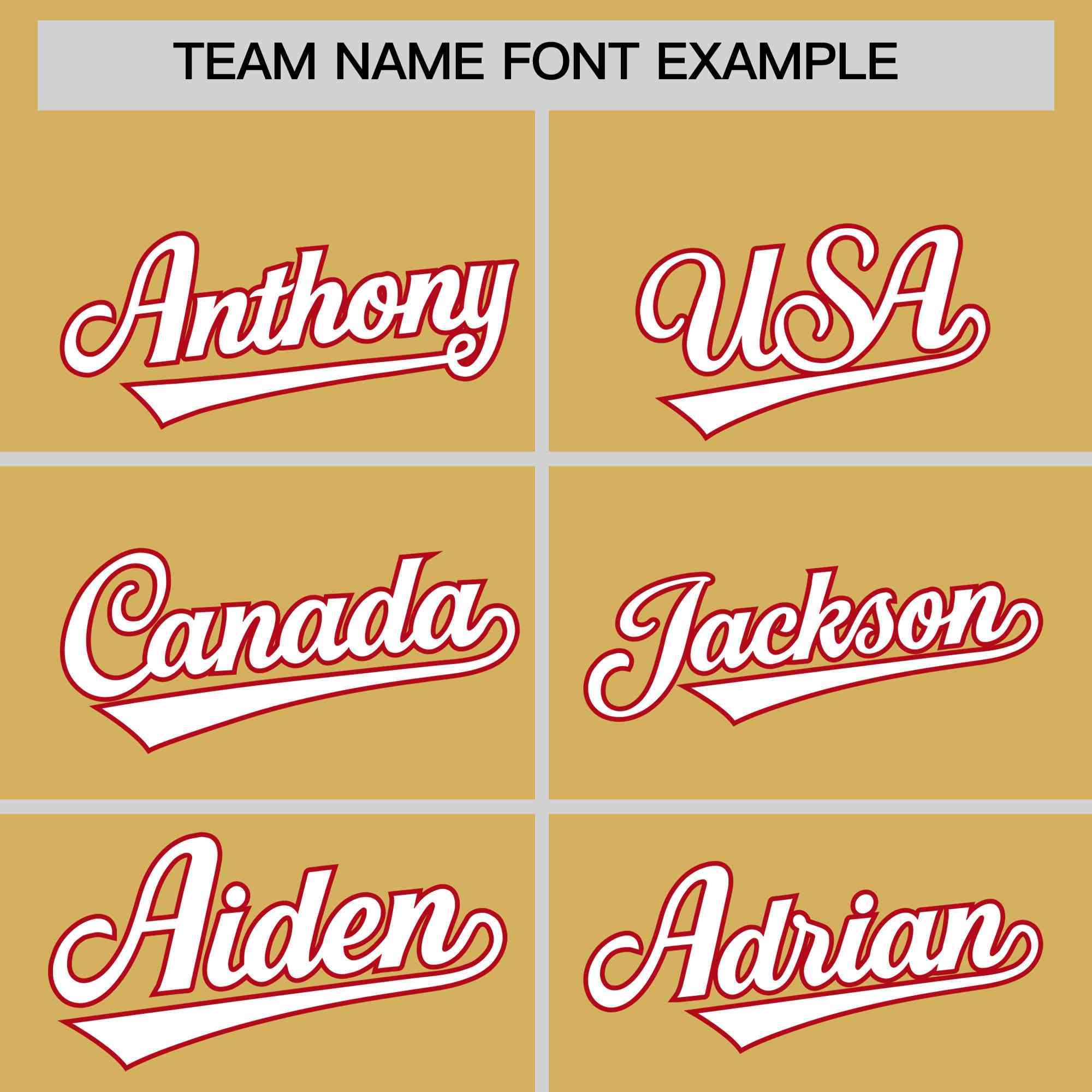 Custom Old Gold Red Star Pattern Thick Stripes Baseball Jersey| KXKSHOP