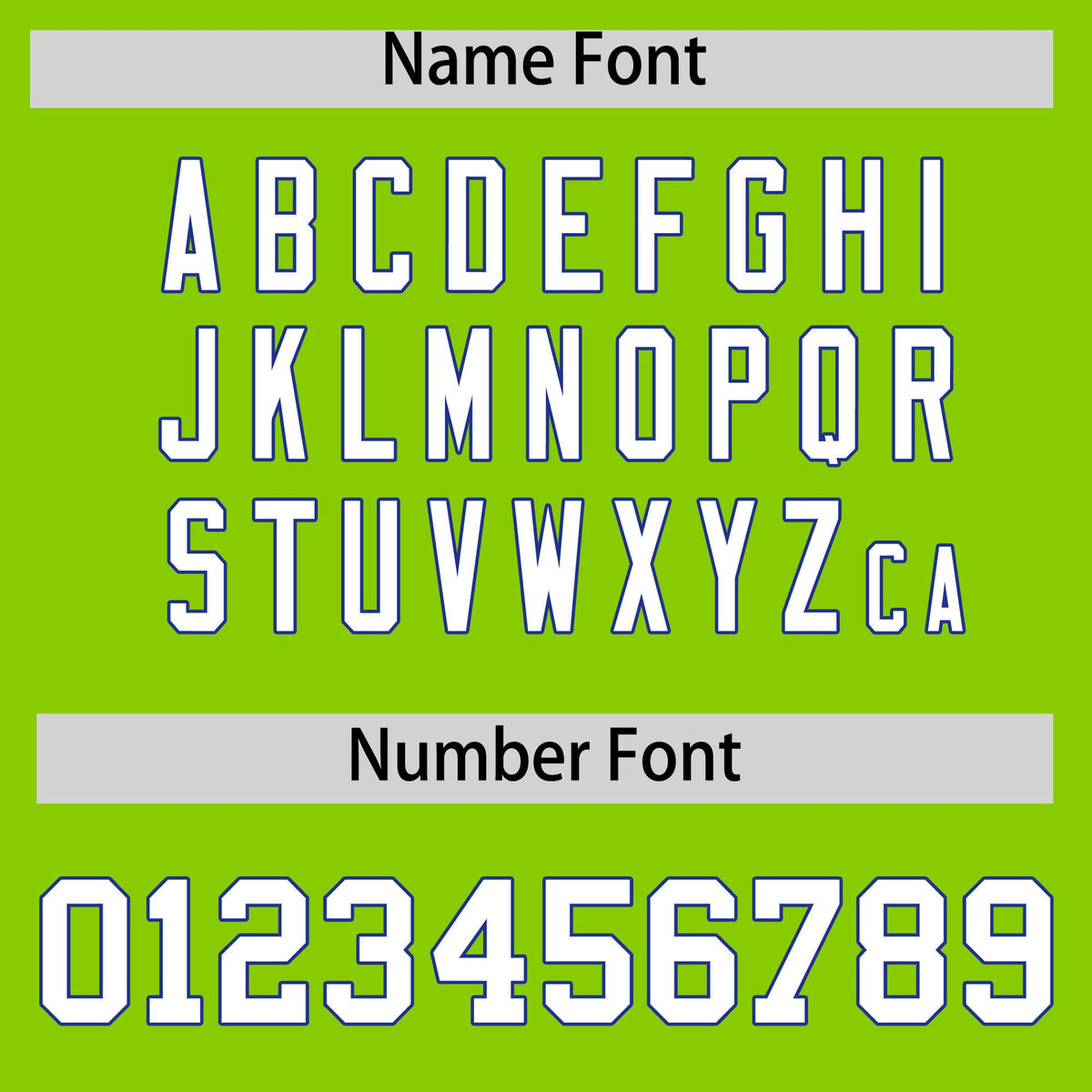 Custom Neon Green Royal Blue Star Pattern Thick Stripes Baseball Jersey| KXKSHOP