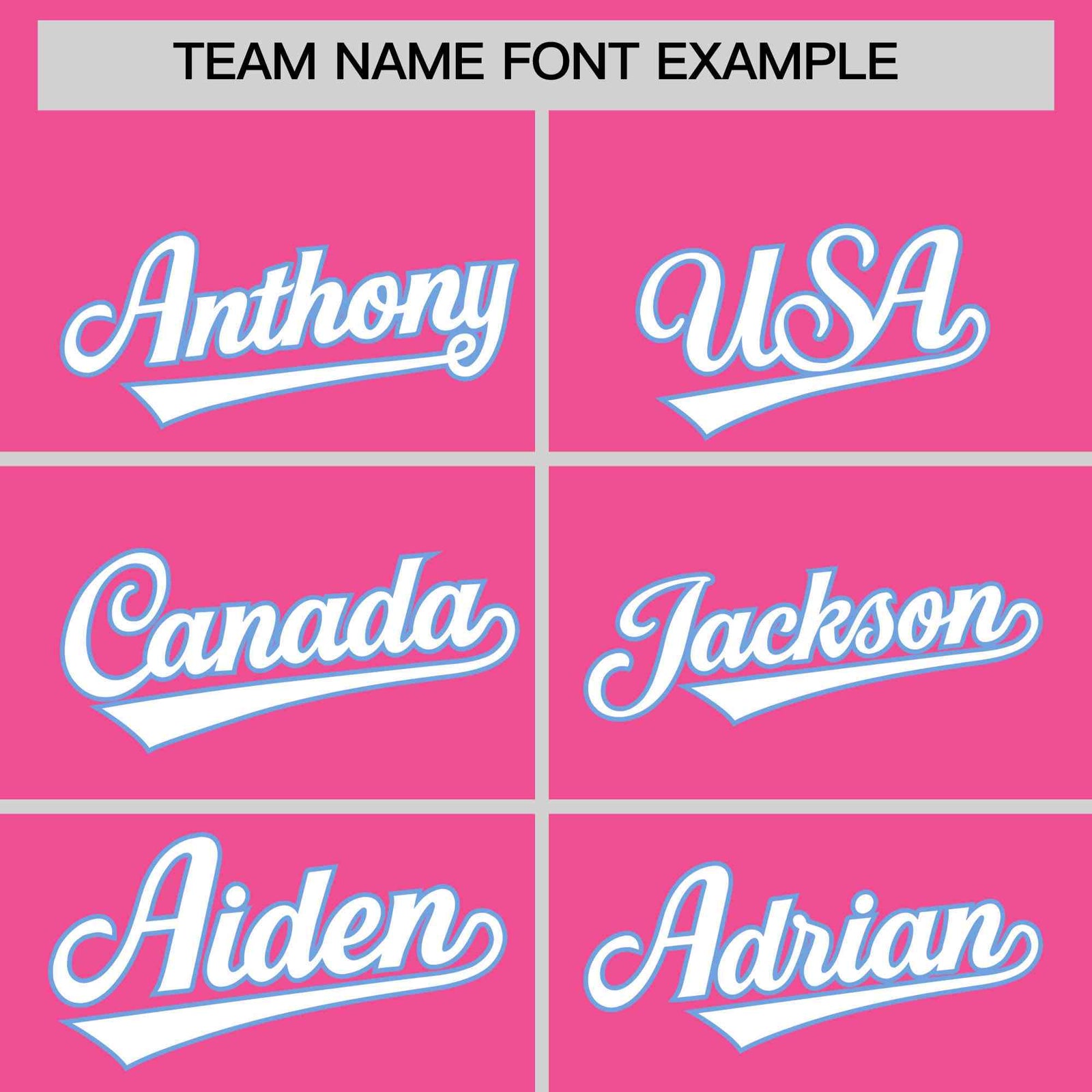 Custom Pink Light Blue Star Pattern Thick Stripes Baseball Jersey| KXKSHOP